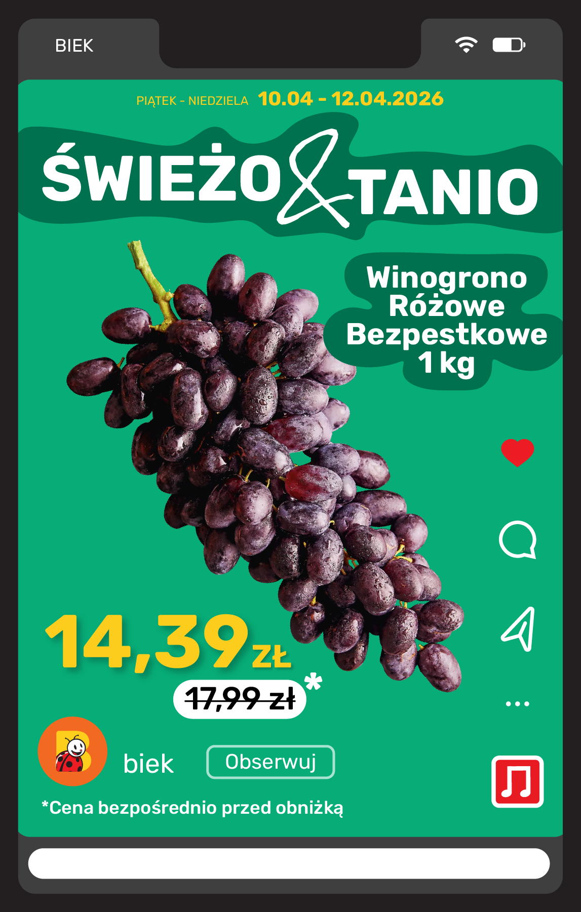 biedronka - Aktualna gazetka Biedronka - Express ważna od 10.04.2026 do 16.04.2026 - page: 8