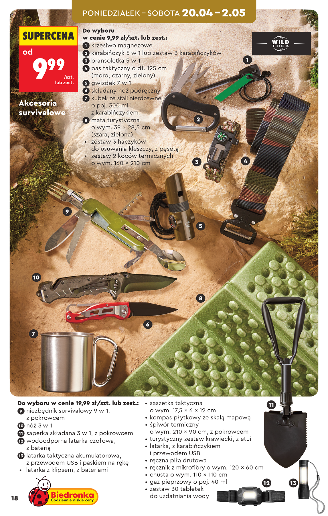 biedronka - Nowa gazetka Biedronka - Hity i inspiracje ważna od 20.04.2026 do 06.05.2026 - page: 22