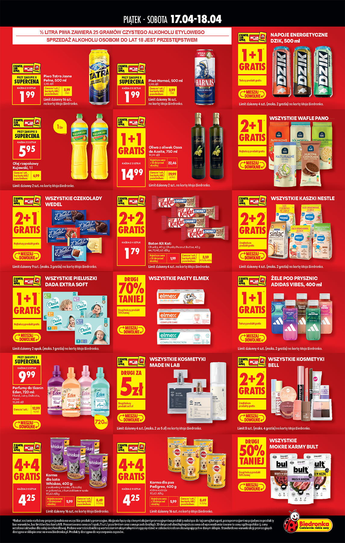 biedronka - Aktualna gazetka Biedronka - Tani weekend ważna od 17.04.2026 do 18.04.2026 - page: 2