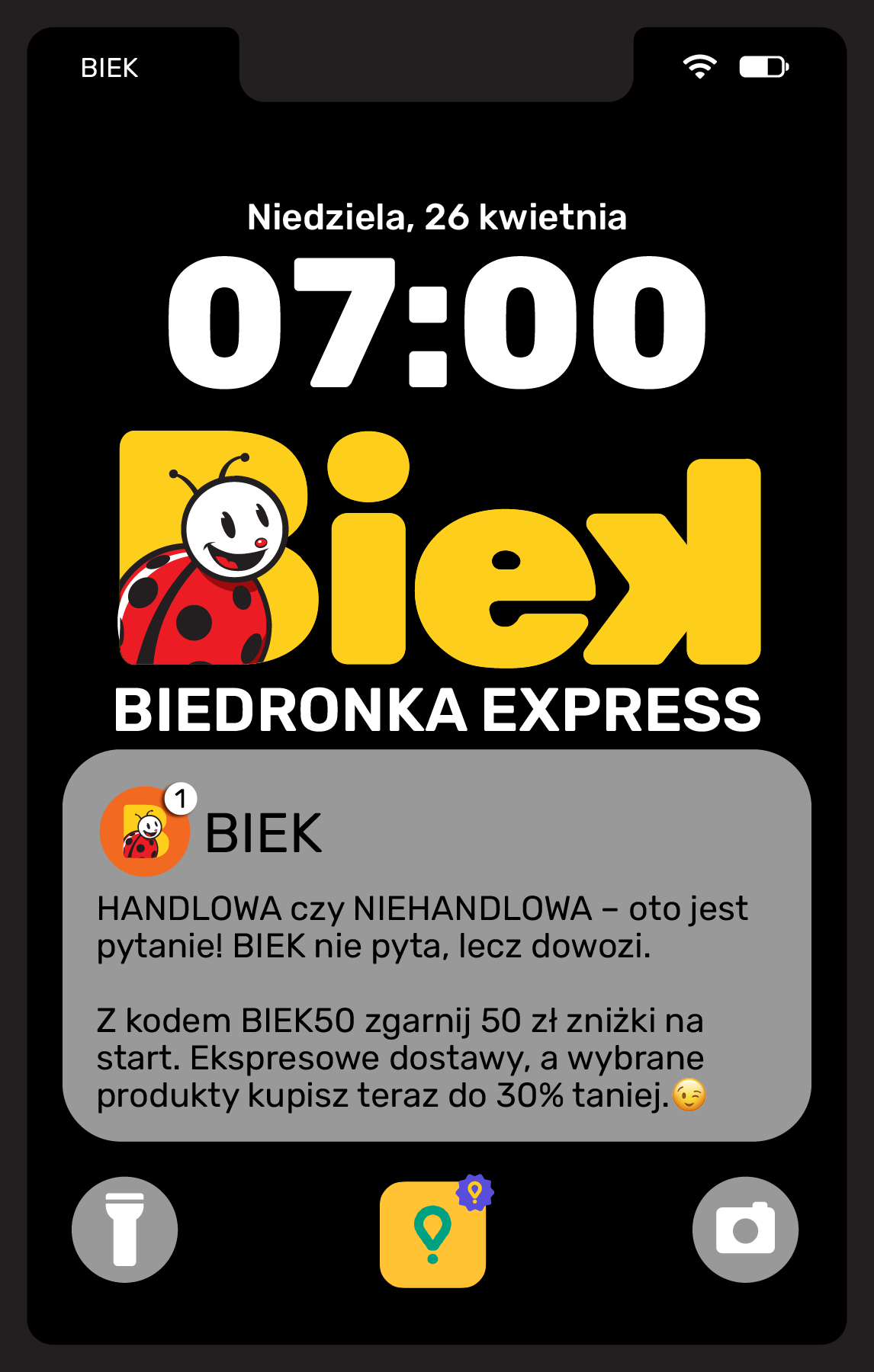 biedronka - Aktualna gazetka Biedronka - BIEK ważna od 24.04.2026 do 26.04.2026