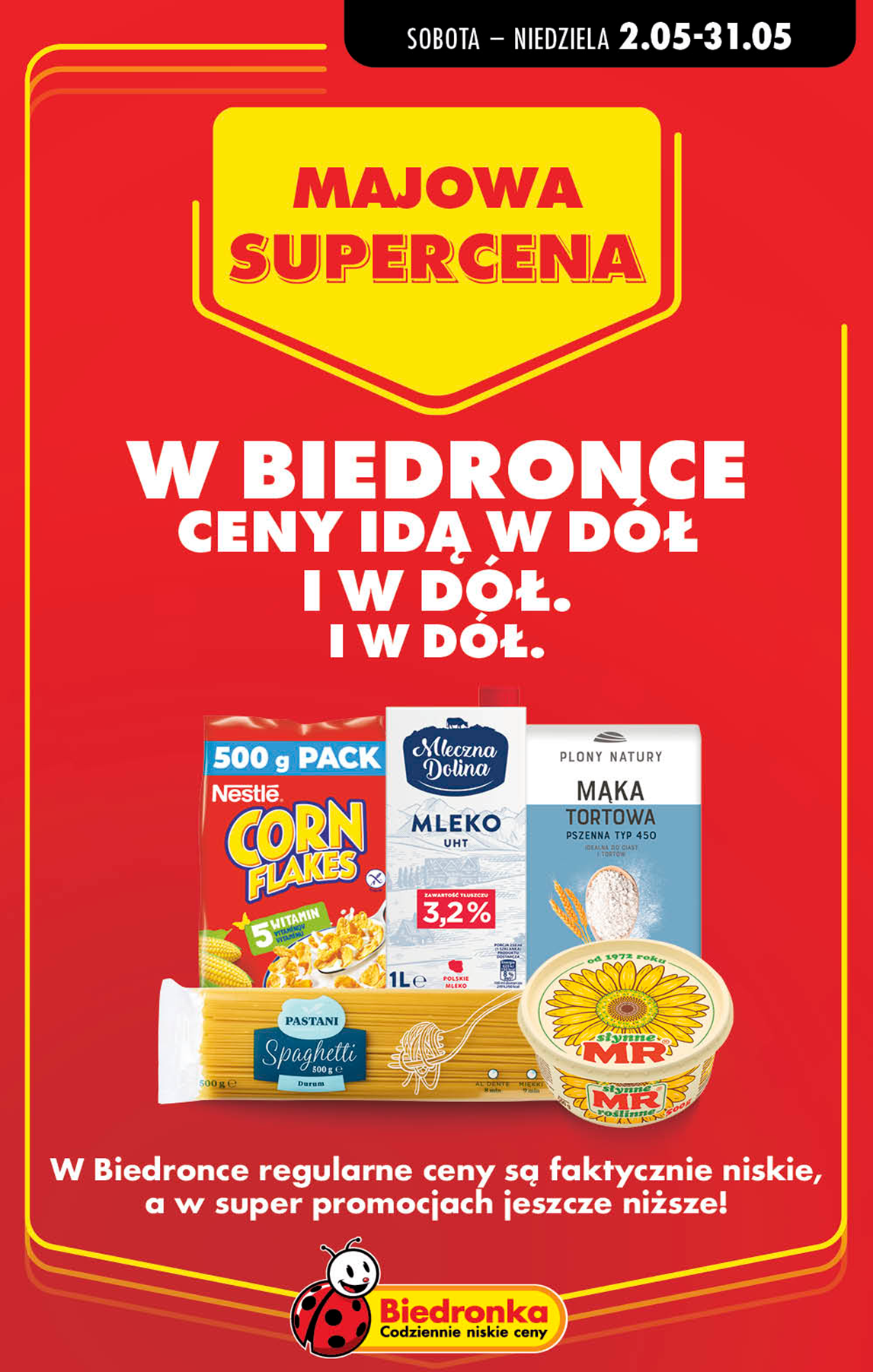 biedronka - Nowa gazetka Biedronka - Majowa supercena ważna od 02.05.2026 do 31.05.2026