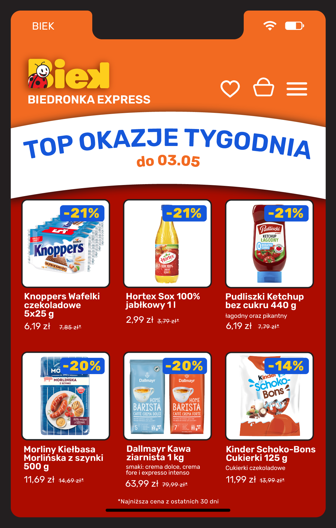 biedronka - Aktualna gazetka Biedronka - Biek ważna od 01.05.2026 do 03.05.2026 - page: 6