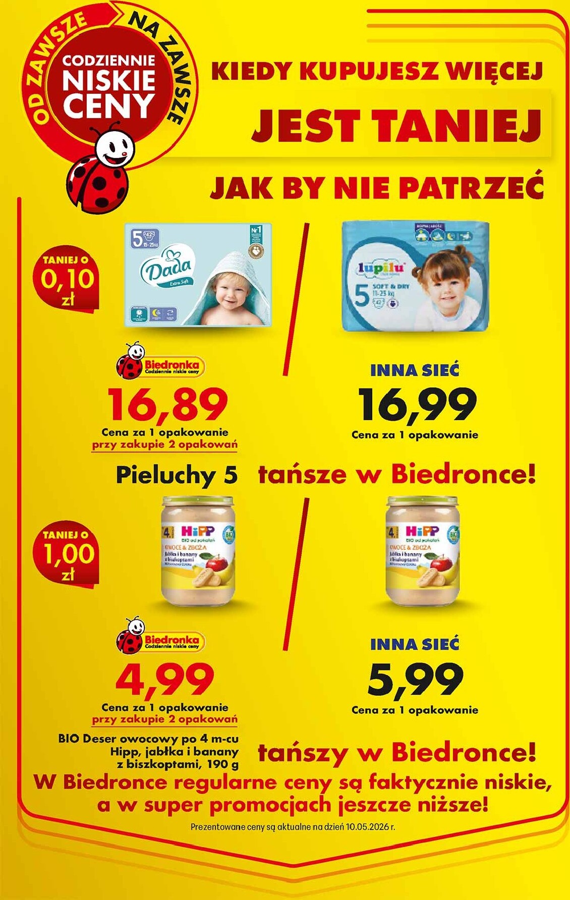 biedronka - Aktualna gazetka Biedronka - Gdy kupujesz więcej, jest taniej ważna od 11.05.2026 do 16.05.2026 - page: 3