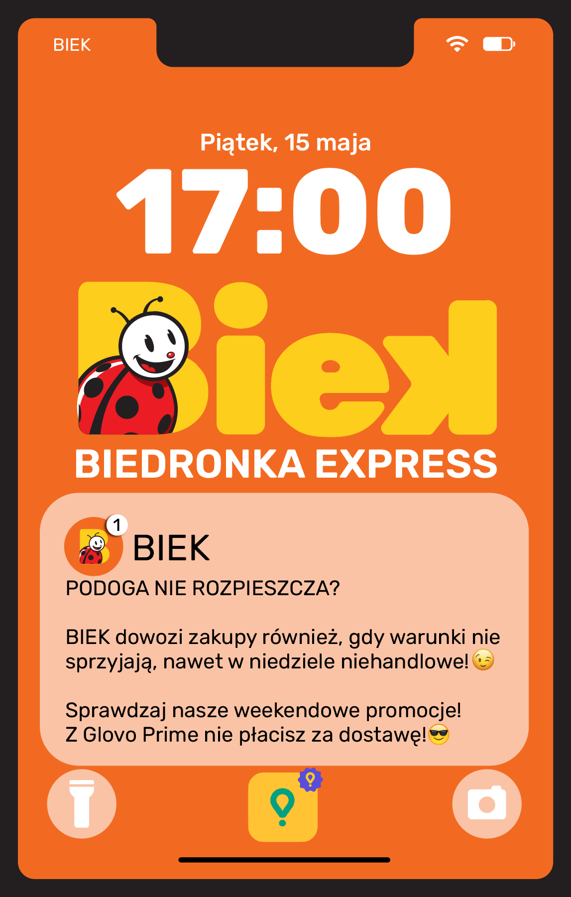 biedronka - Aktualna gazetka Biedronka - Biek ważna od 15.05.2026 do 17.05.2026