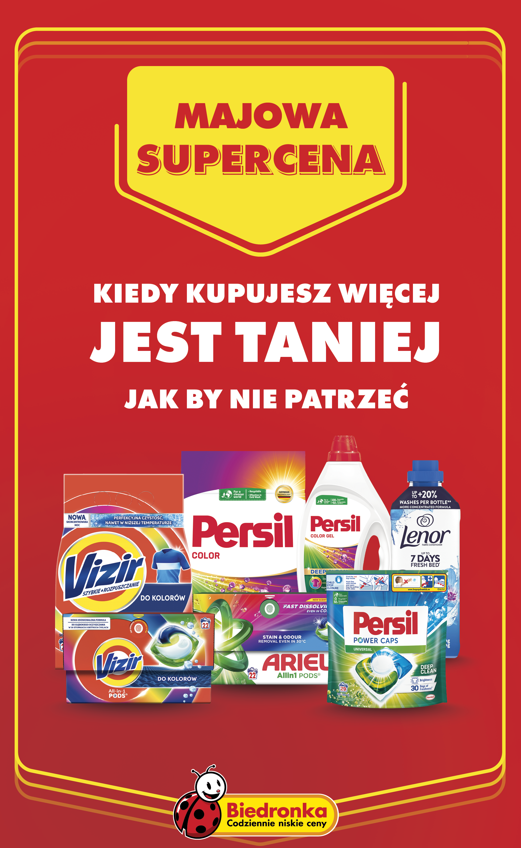 biedronka - Aktualna gazetka Biedronka - Majowa supercena ważna od 14.05.2026 do 24.05.2026 - page: 1