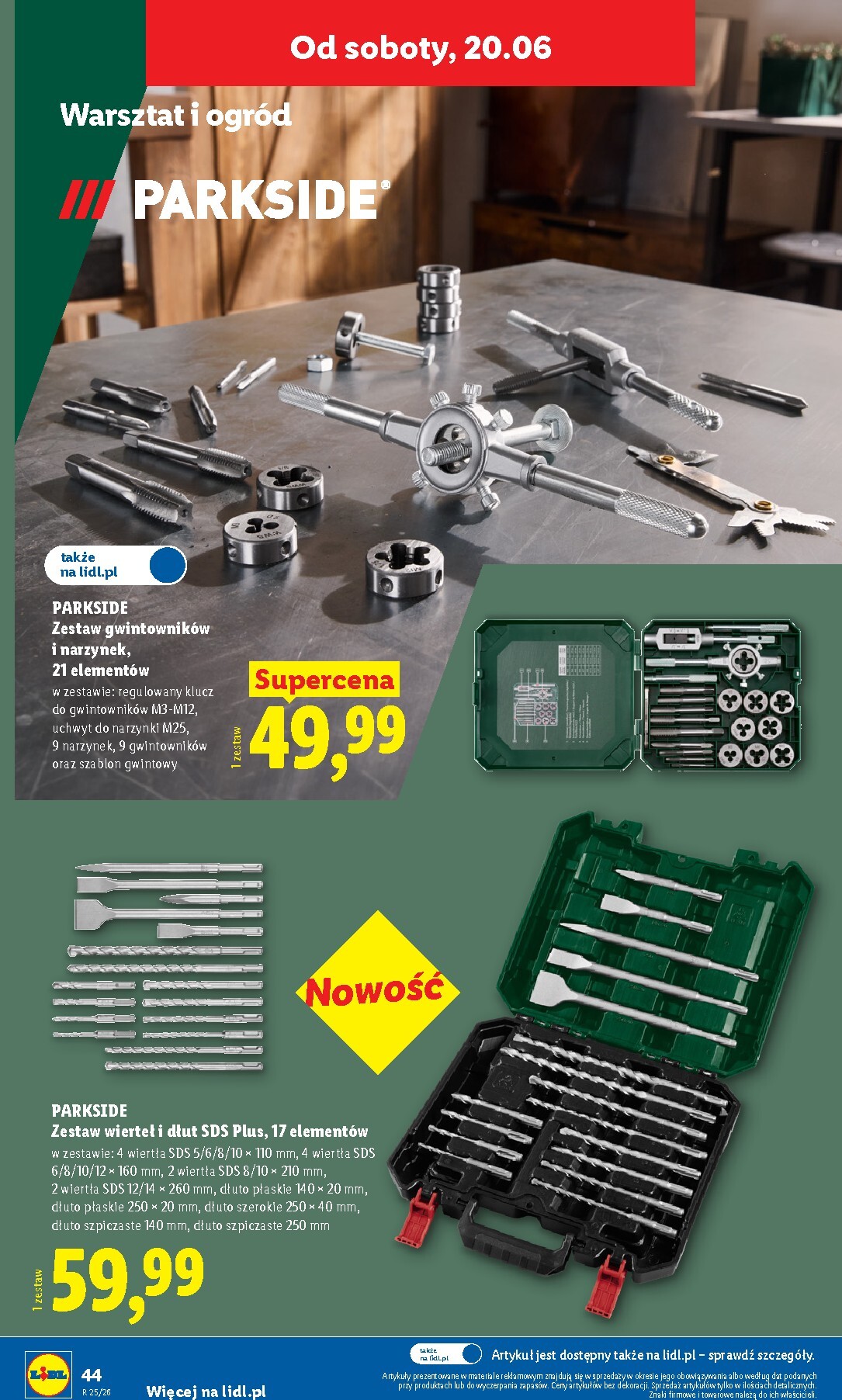 lidl - Nowa gazetka Lidl - Katalog Okazji ważna od 15.06.2026 do 20.06.2026 - page: 50