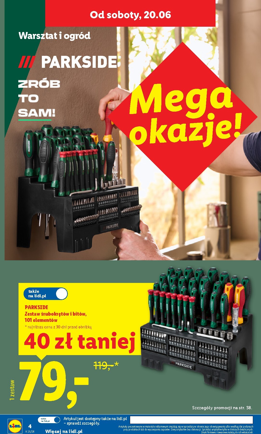 lidl - Nowa gazetka Lidl - Katalog Okazji ważna od 15.06.2026 do 20.06.2026 - page: 4