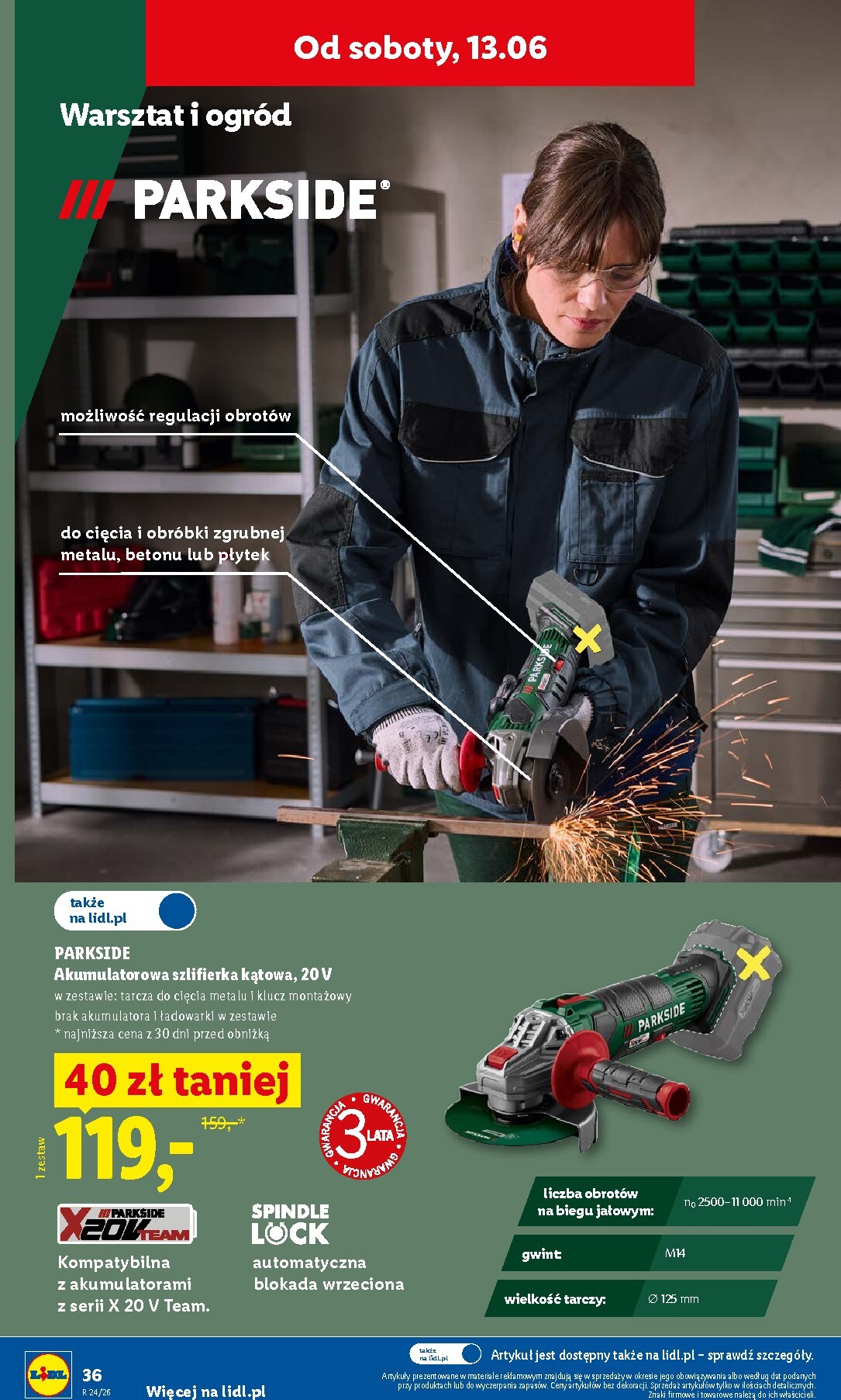 lidl - Aktualna gazetka Lidl - Katalog ważny od 8.06 ważna od 08.06.2026 do 13.06.2026 - page: 44