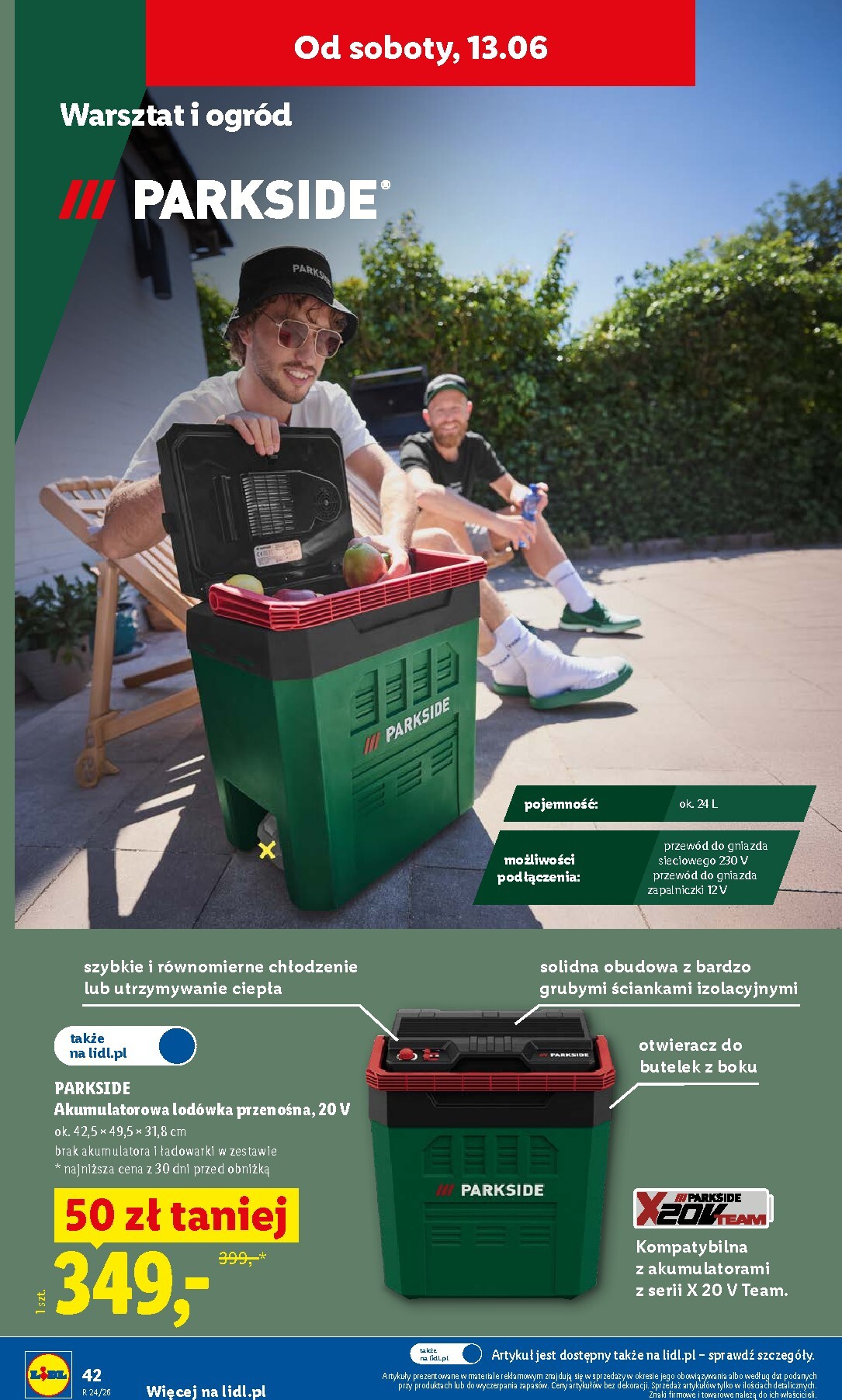 lidl - Aktualna gazetka Lidl - Katalog ważny od 8.06 ważna od 08.06.2026 do 13.06.2026 - page: 50