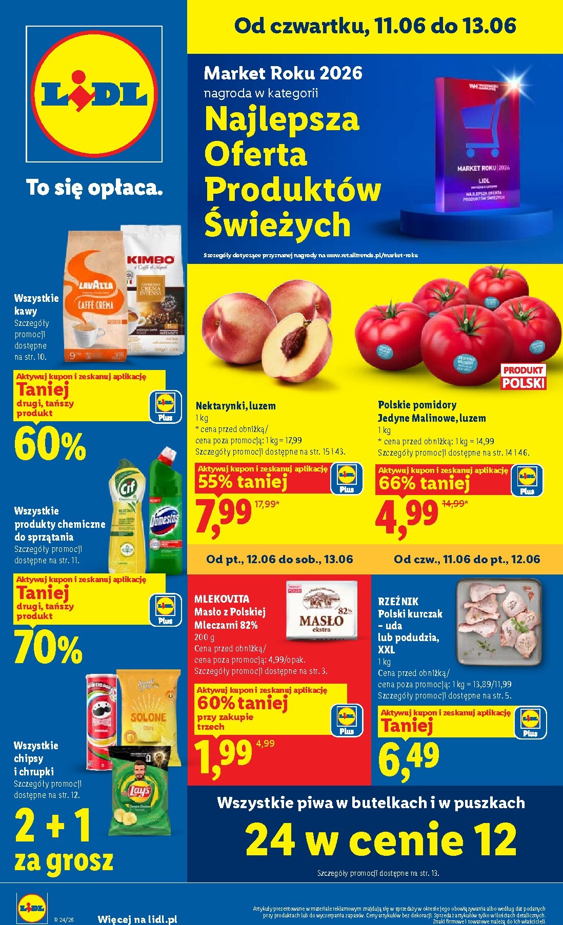 lidl - Aktualna gazetka Lidl - Gazetka ważna od 11.06 do 13.06 ważna od 11.06.2026 do 13.06.2026 - page: 1