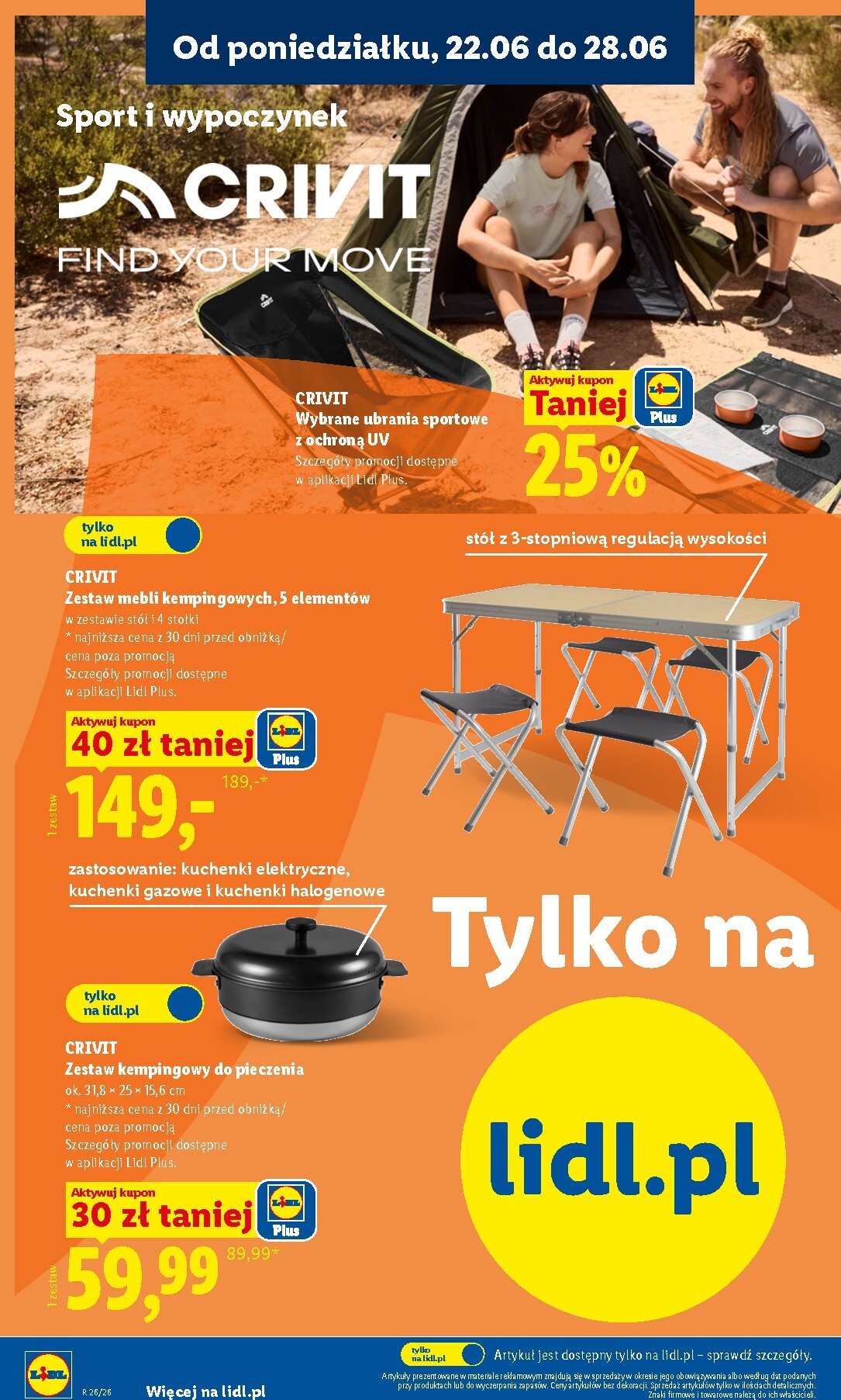 lidl - Nowa gazetka Lidl - Katalog ważny od 22.06 ważna od 22.06.2026 do 27.06.2026 - page: 6