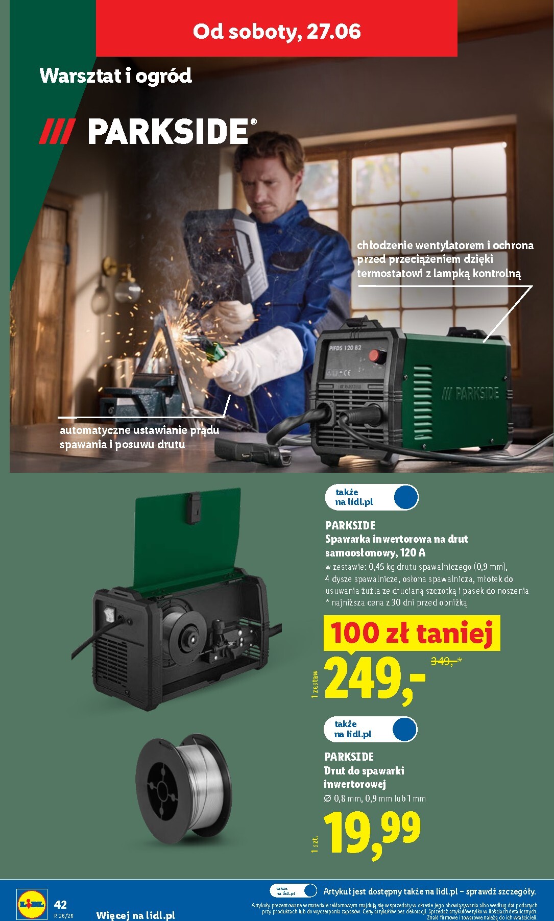 lidl - Nowa gazetka Lidl - Katalog ważny od 22.06 ważna od 22.06.2026 do 27.06.2026 - page: 48