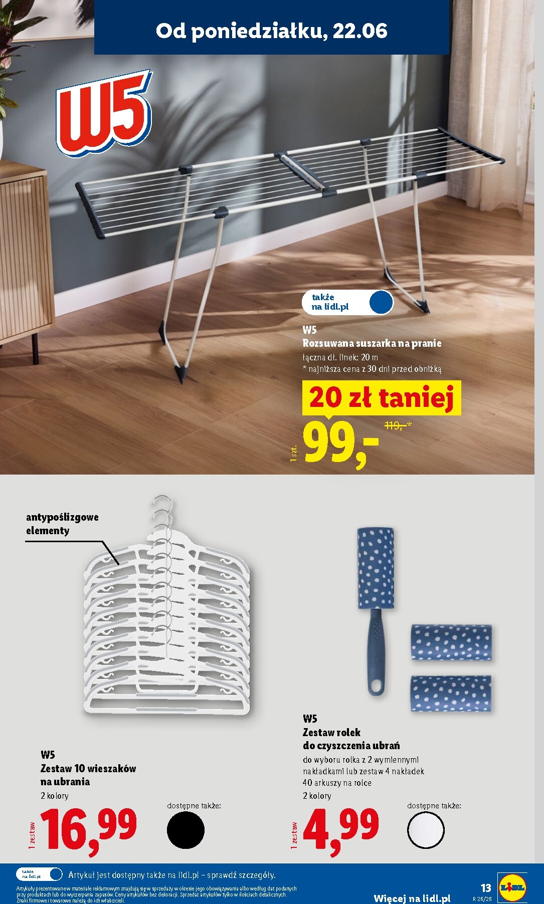 lidl - Nowa gazetka Lidl - Katalog Okazji ważna od 22.06.2026 do 28.06.2026 - page: 15