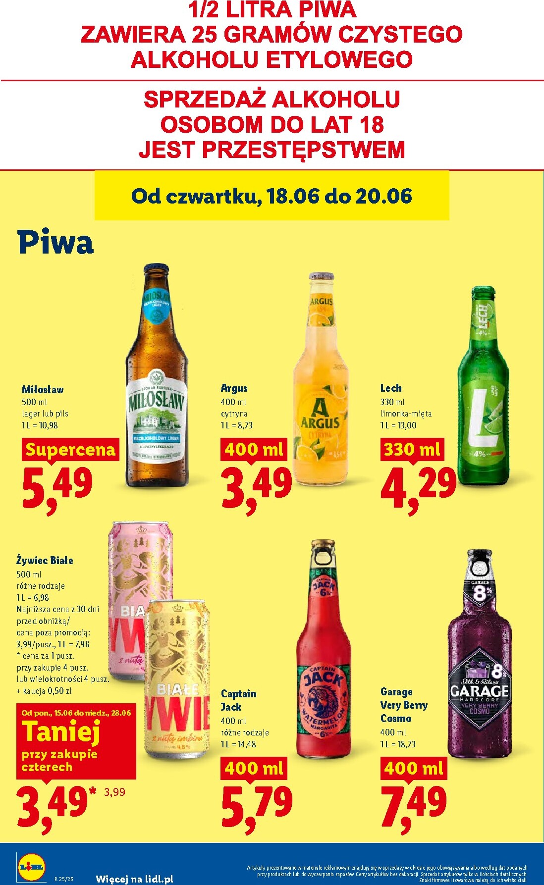 lidl - Aktualna gazetka Lidl ważna od 18.06.2026 do 20.06.2026 - page: 64