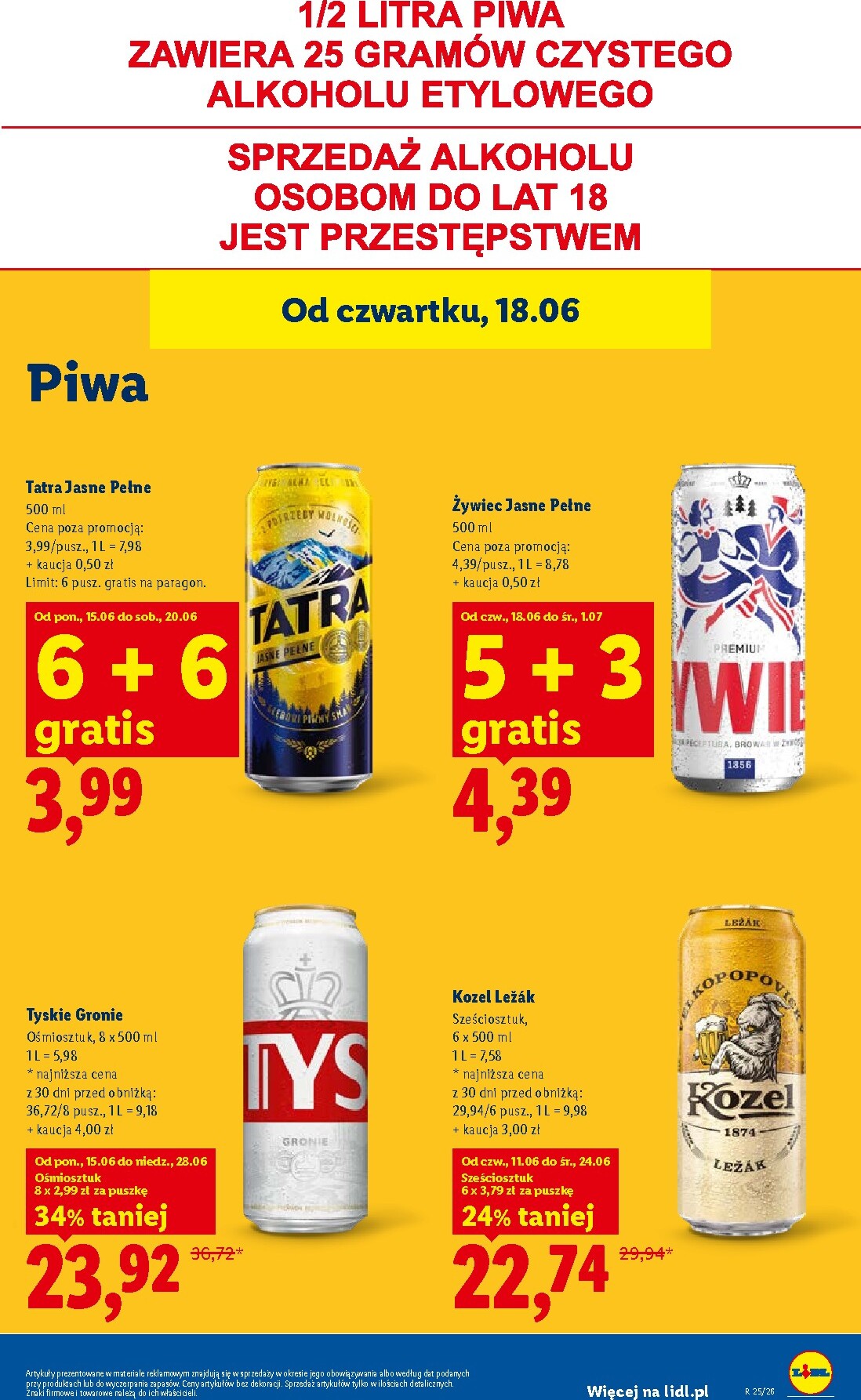 lidl - Aktualna gazetka Lidl ważna od 18.06.2026 do 20.06.2026 - page: 63