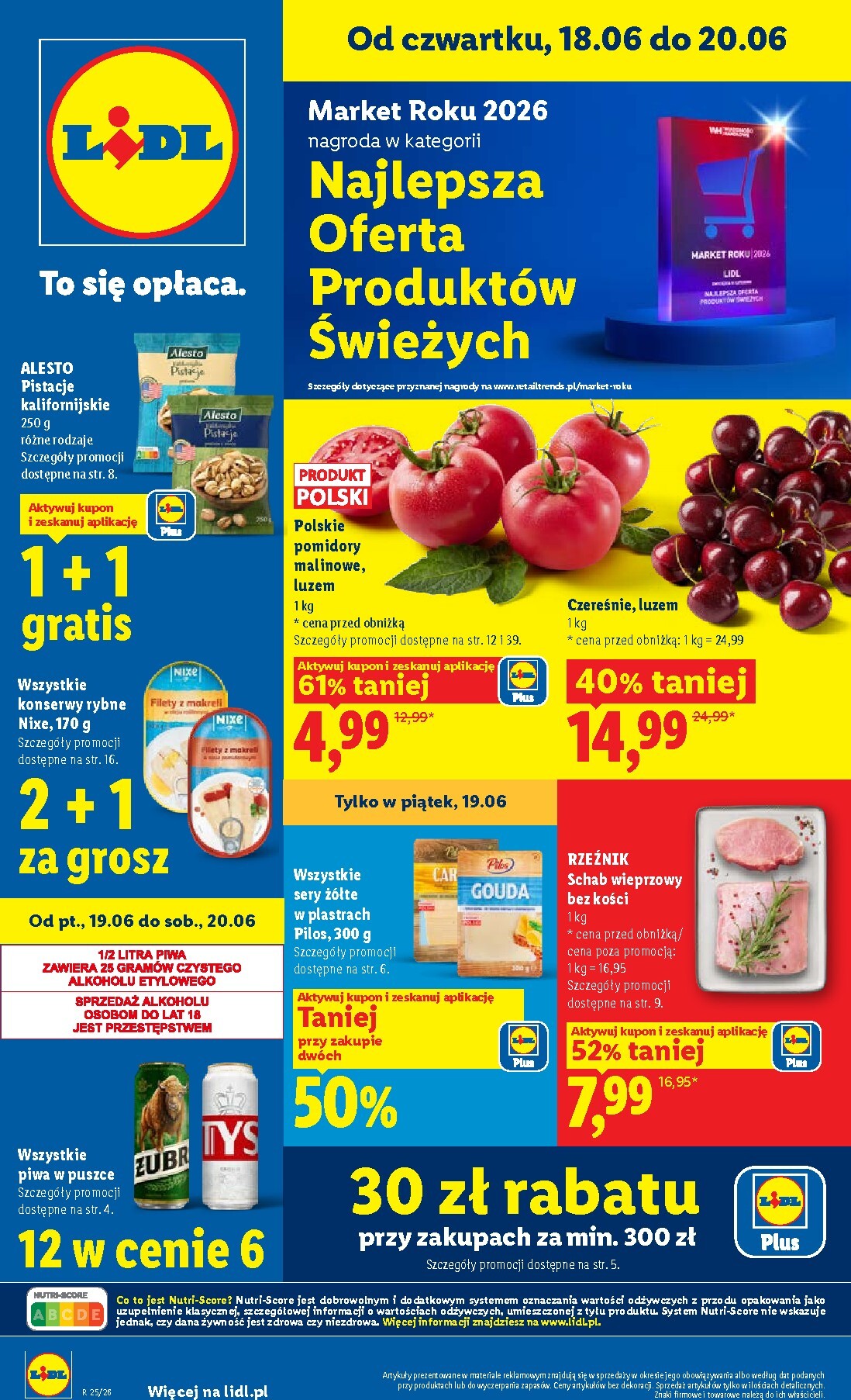 lidl - Aktualna gazetka Lidl ważna od 18.06.2026 do 20.06.2026