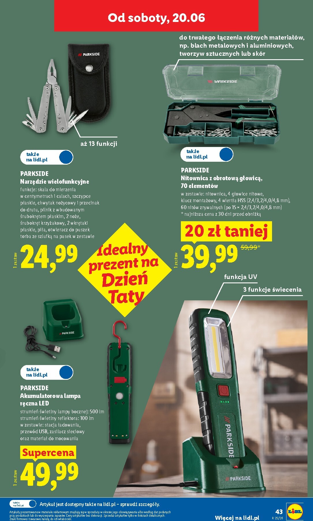 lidl - Aktualna gazetka Lidl - Katalog Okazji ważna od 15.06.2026 do 20.06.2026 - page: 53