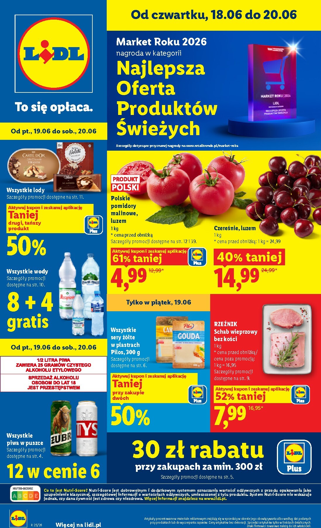 lidl - Aktualna gazetka Lidl - Gazetka ważna od 18.06 do 20.06 ważna od 18.06.2026 do 20.06.2026 - page: 1