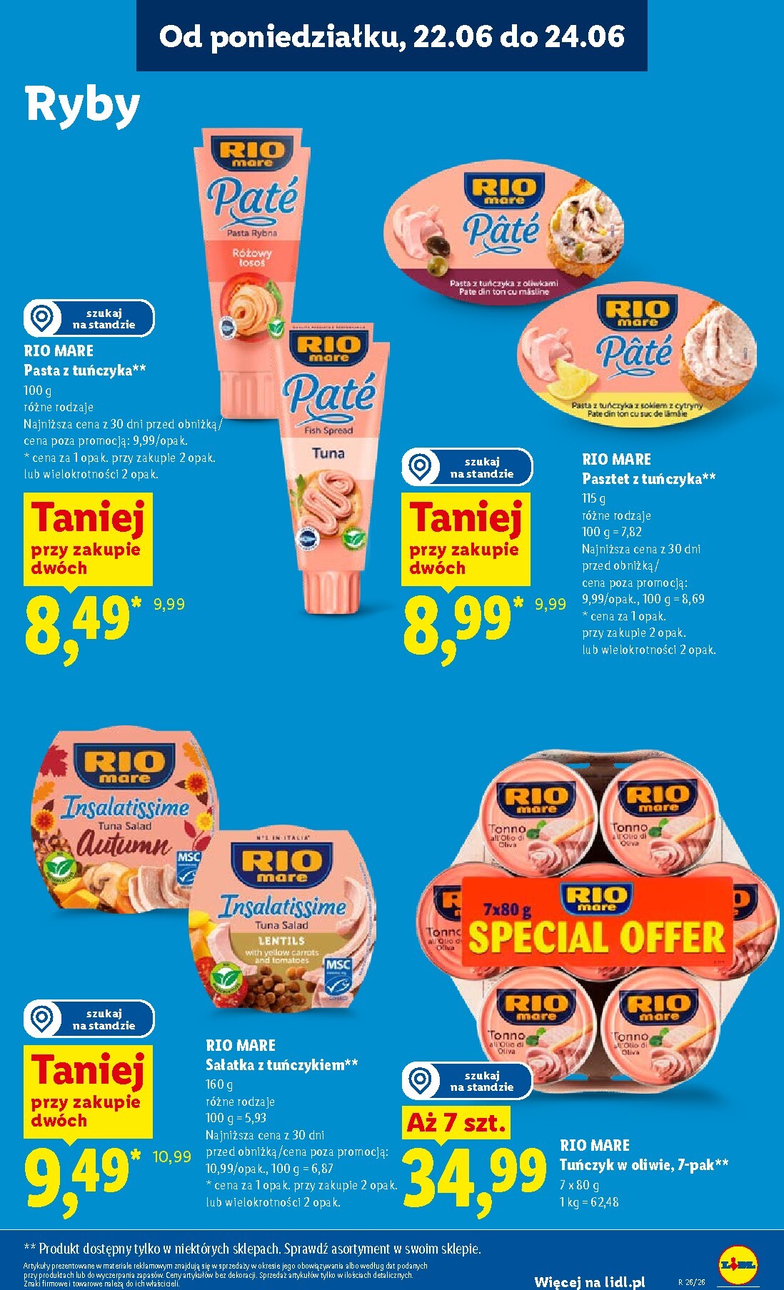 lidl - Nowa gazetka Lidl - Gazetka ważna od 22.06 do 24.06 ważna od 22.06.2026 do 24.06.2026 - page: 59