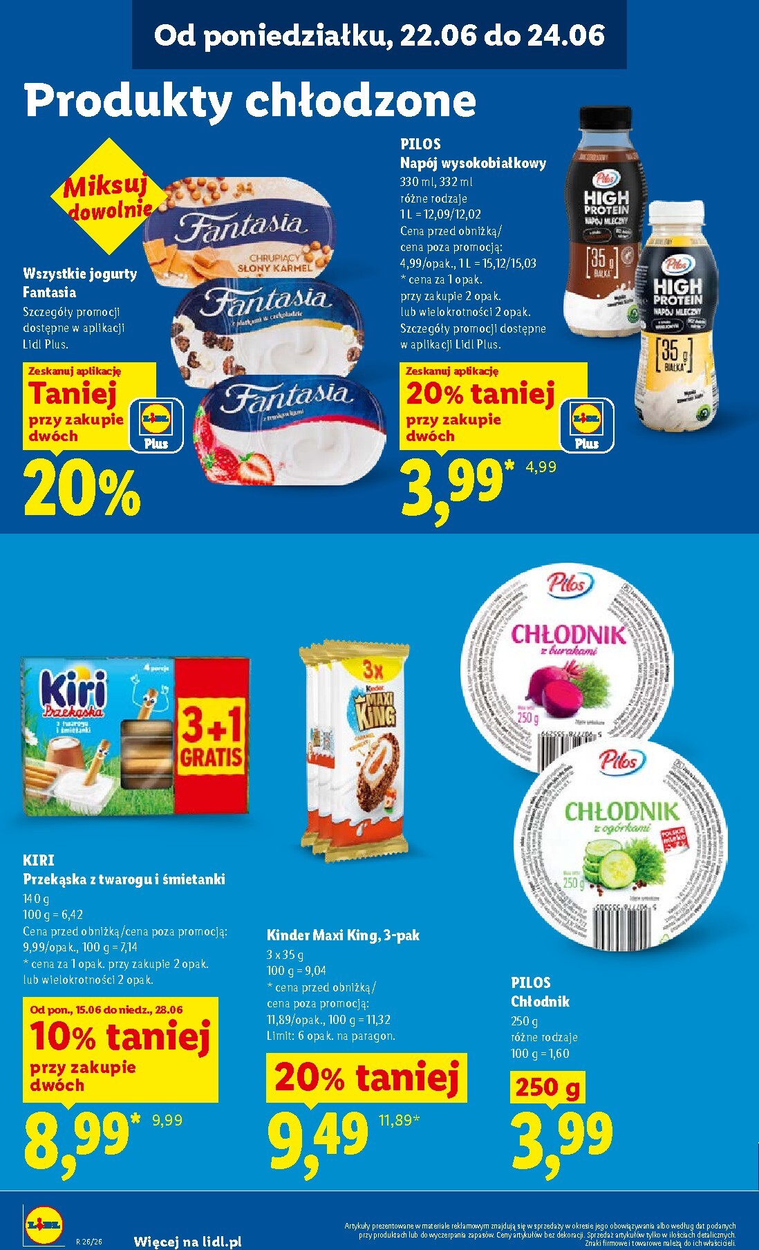 lidl - Nowa gazetka Lidl - Gazetka ważna od 22.06 do 24.06 ważna od 22.06.2026 do 24.06.2026 - page: 64