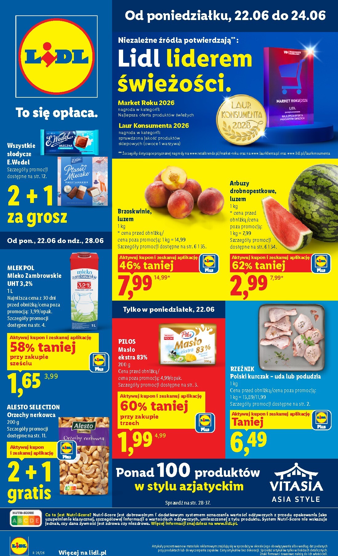 lidl - Nowa gazetka Lidl - Gazetka ważna od 22.06 do 24.06 ważna od 22.06.2026 do 24.06.2026
