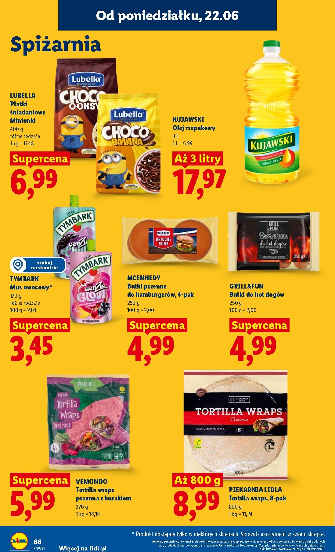lidl - Nowa gazetka Lidl - Gazetka ważna od 22.06 do 24.06 ważna od 22.06.2026 do 24.06.2026 - page: 84