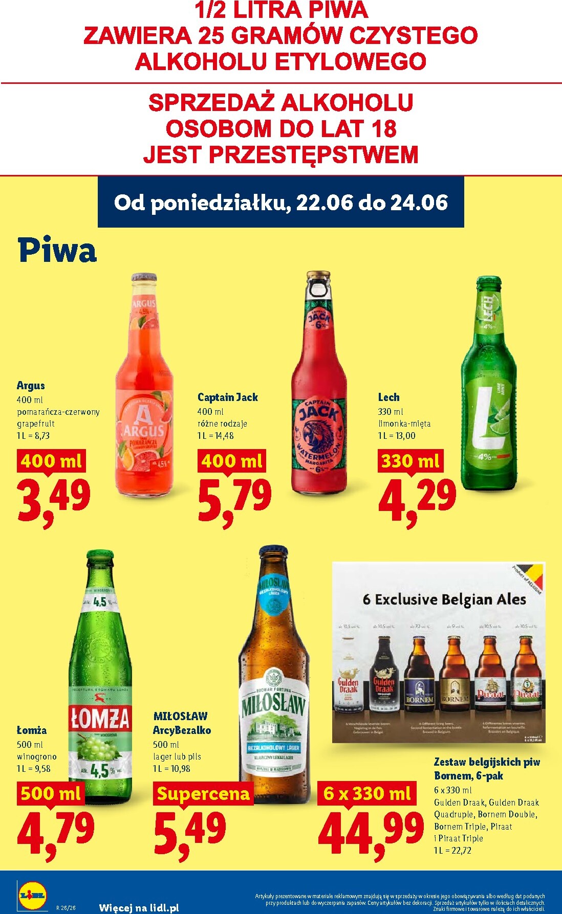 lidl - Nowa gazetka Lidl - Gazetka ważna od 22.06 do 24.06 ważna od 22.06.2026 do 24.06.2026 - page: 76