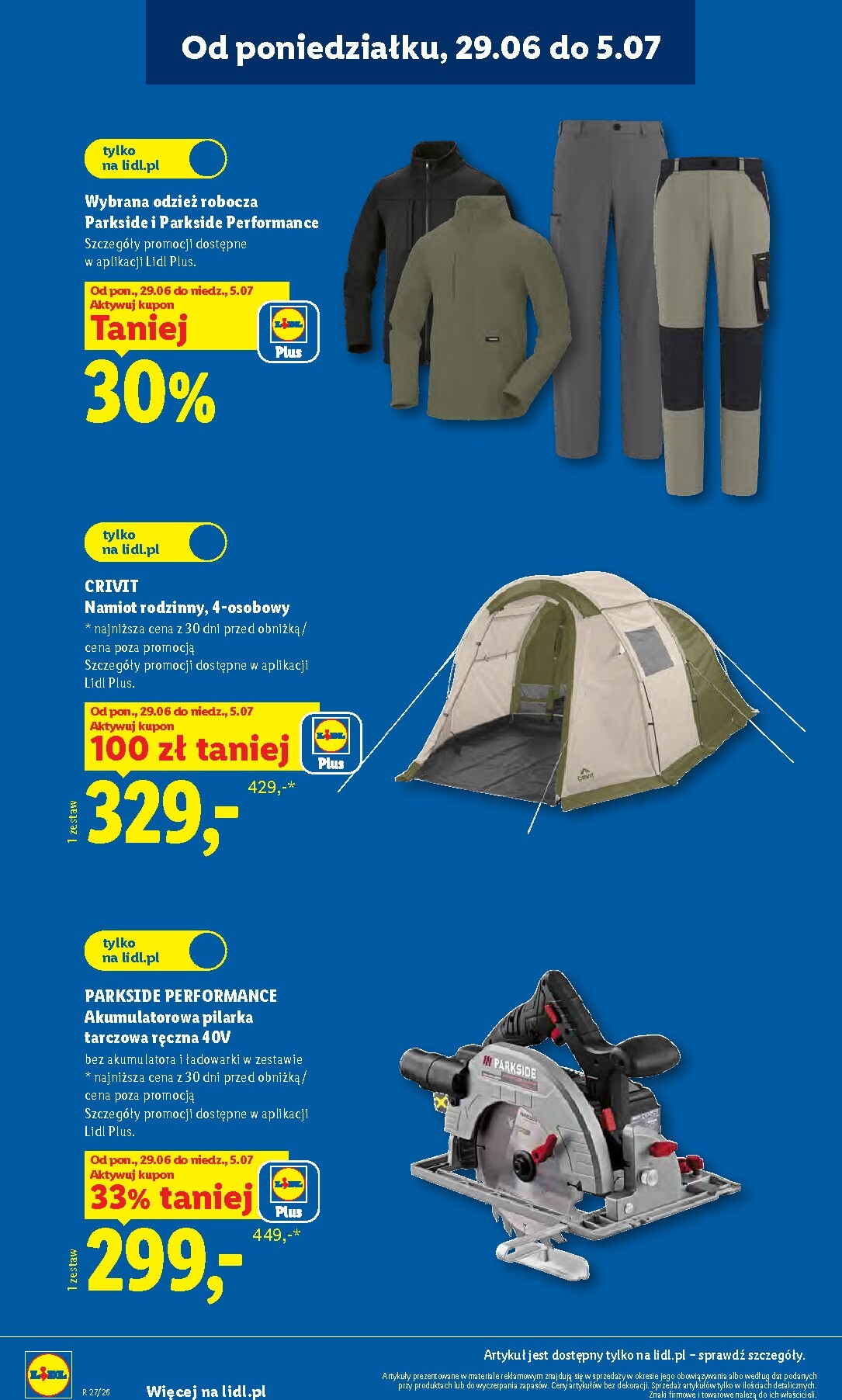 lidl - Nowa gazetka Lidl - Katalog ważny od 29.06 ważna od 29.06.2026 do 04.07.2026 - page: 10