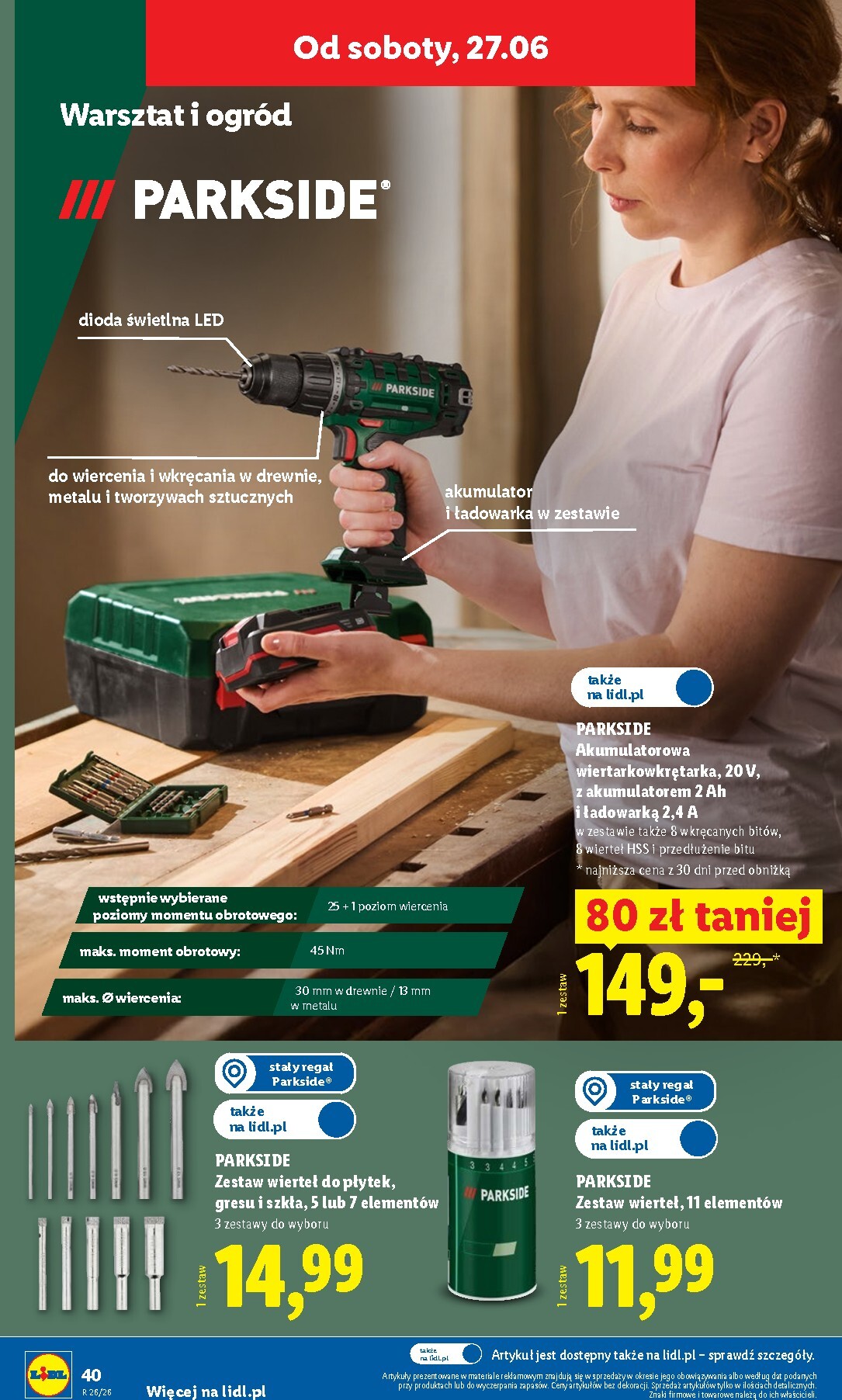 lidl - Aktualna gazetka Lidl - Katalog ważny od 22.06 ważna od 22.06.2026 do 28.06.2026 - page: 48