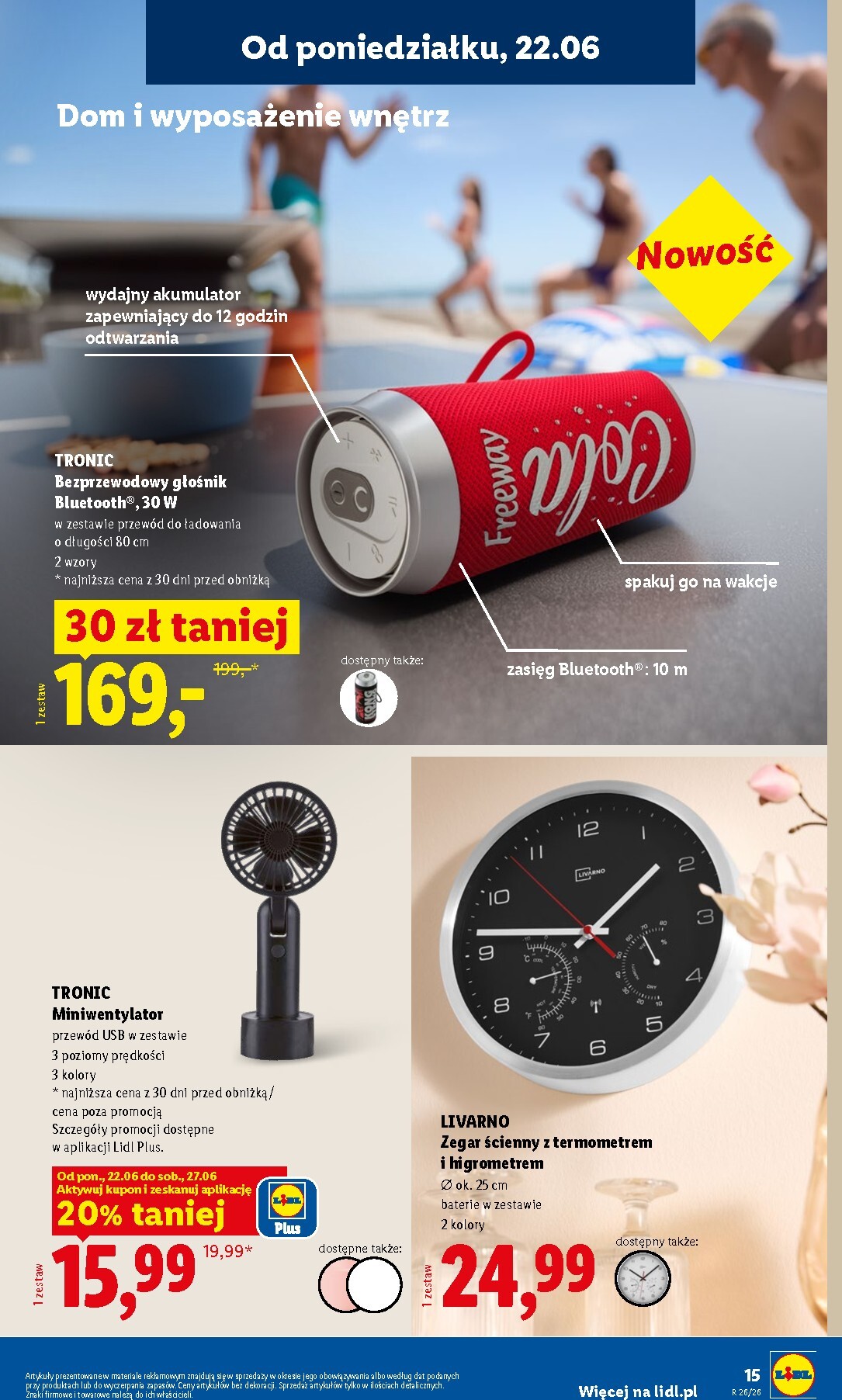 lidl - Aktualna gazetka Lidl - Katalog ważny od 22.06 ważna od 22.06.2026 do 28.06.2026 - page: 19