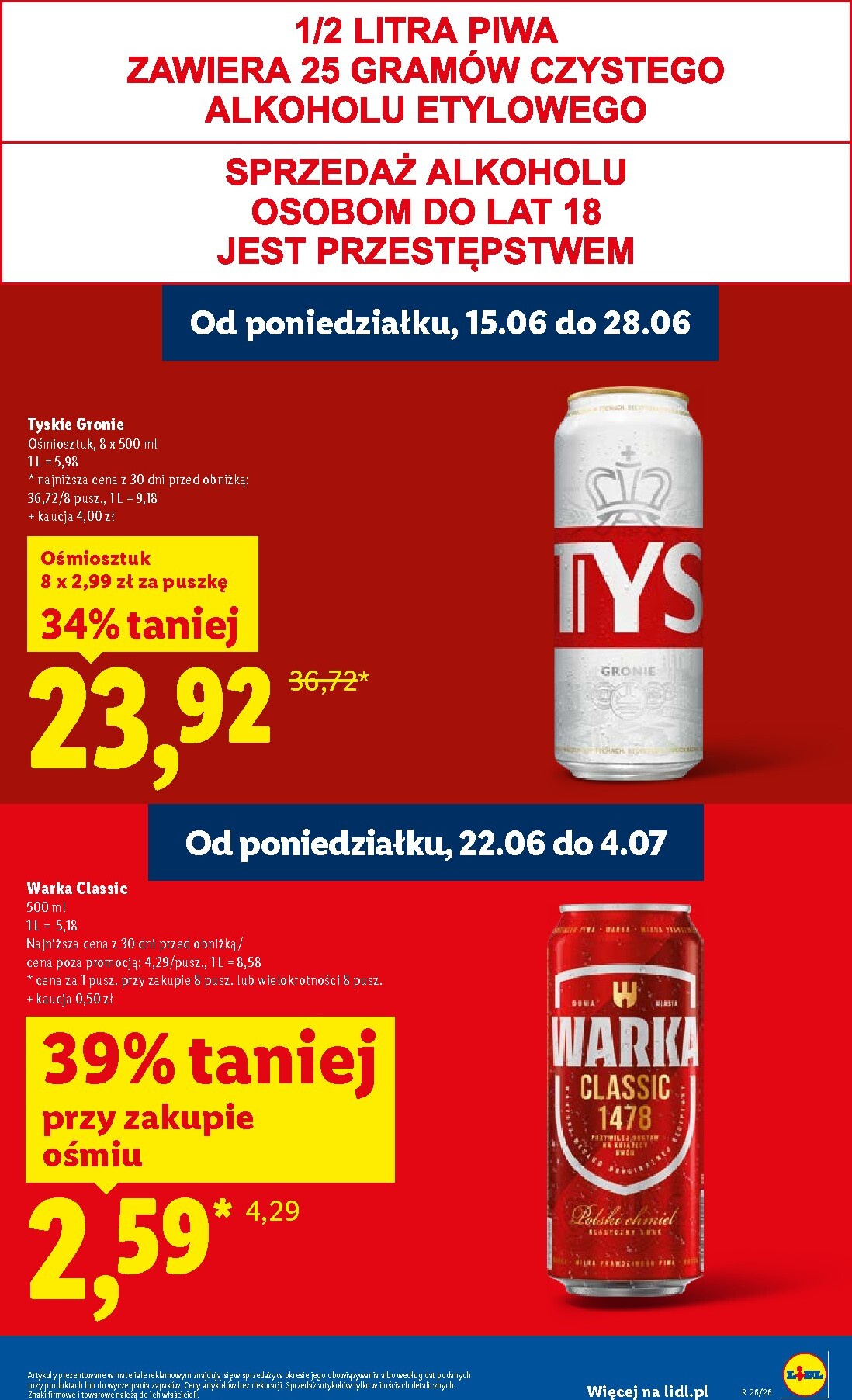 lidl - Aktualna gazetka Lidl ważna od 22.06.2026 do 24.06.2026 - page: 15
