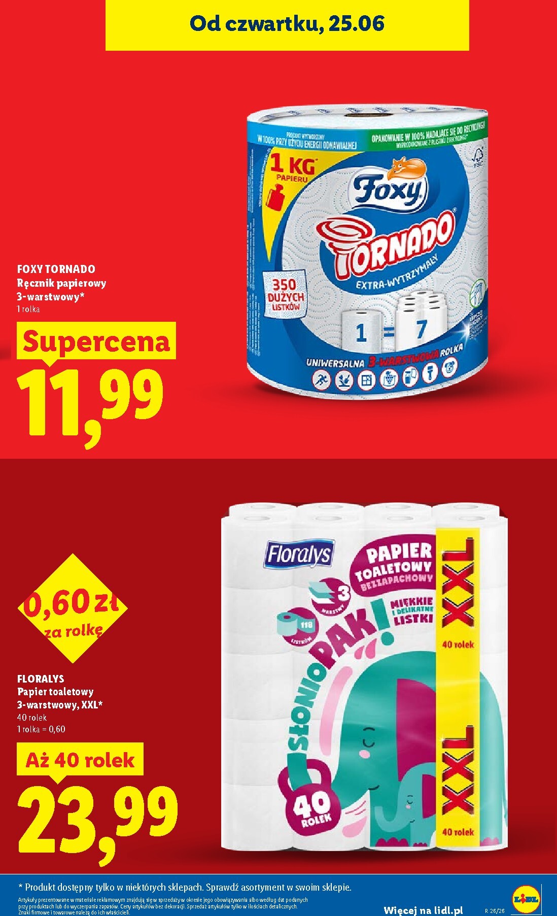 lidl - Nowa gazetka Lidl - Gazetka ważna od 25.06 do 28.06 ważna od 25.06.2026 do 28.06.2026 - page: 23