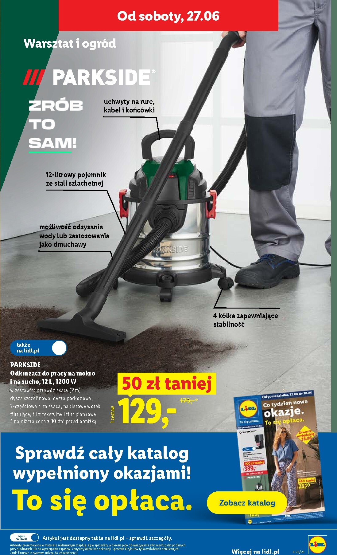 lidl - Nowa gazetka Lidl - Gazetka ważna od 25.06 do 28.06 ważna od 25.06.2026 do 28.06.2026 - page: 33