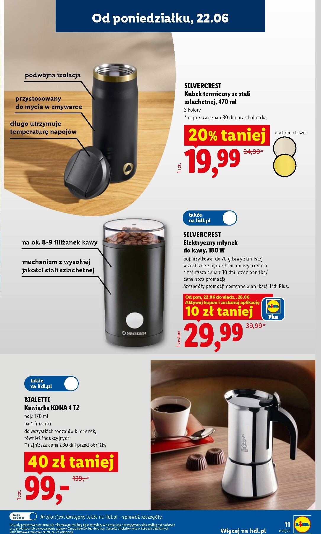 lidl - Aktualna gazetka Lidl - Co Tydzień Nowe Okazje ważna od 22.06.2026 do 28.06.2026 - page: 13