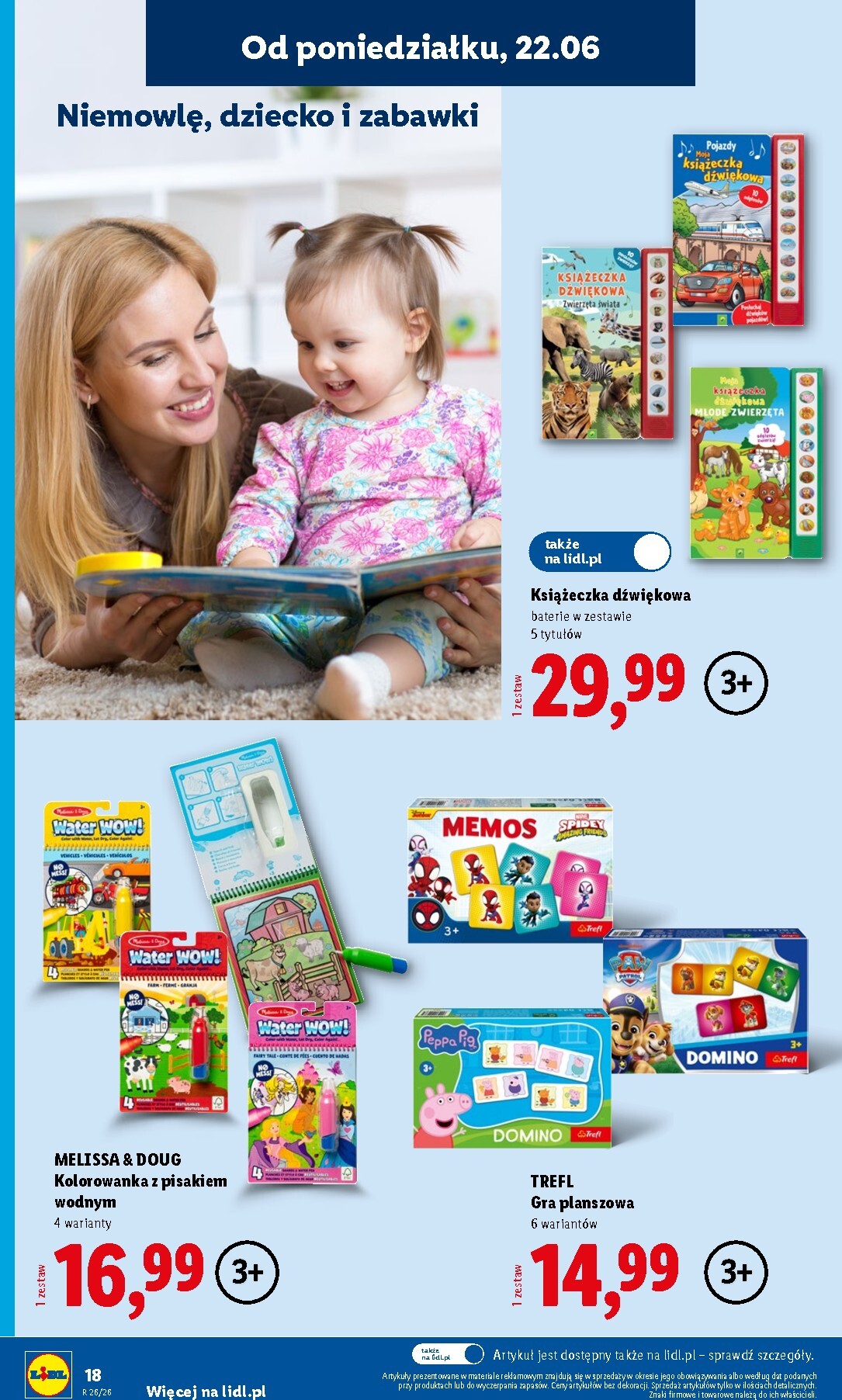 lidl - Aktualna gazetka Lidl - Co Tydzień Nowe Okazje ważna od 22.06.2026 do 28.06.2026 - page: 22