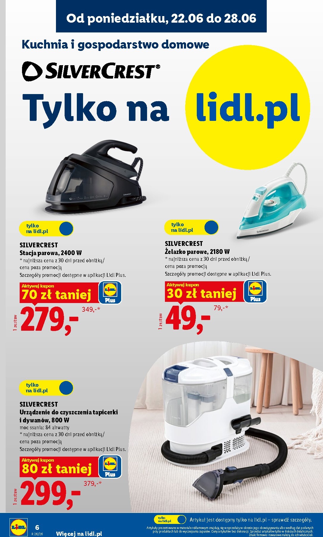 lidl - Aktualna gazetka Lidl - Co Tydzień Nowe Okazje ważna od 22.06.2026 do 28.06.2026 - page: 8