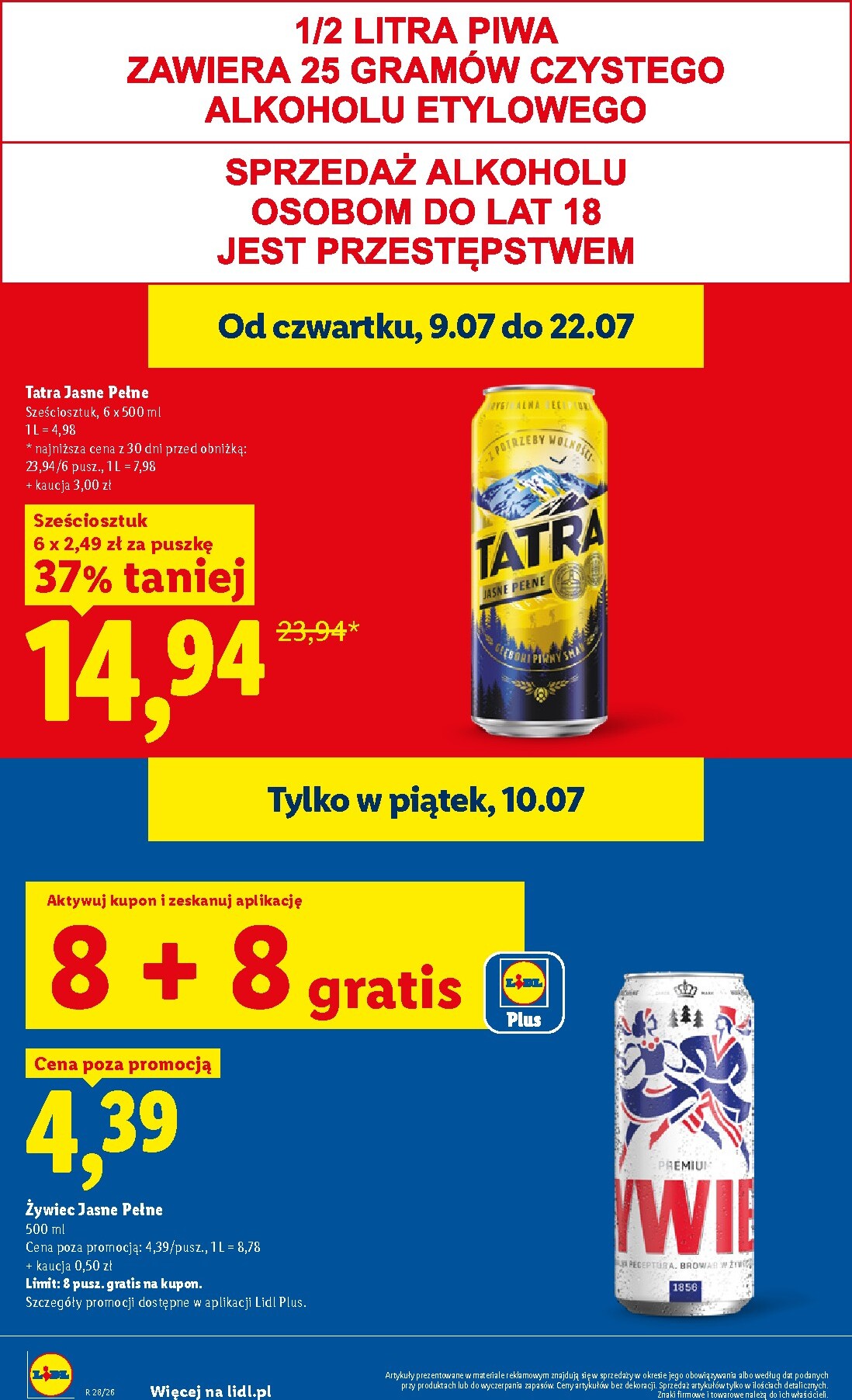 lidl - Nowa gazetka Lidl - Gazetka ważna od 9.07 do 11.07 ważna od 09.07.2026 do 11.07.2026 - page: 22