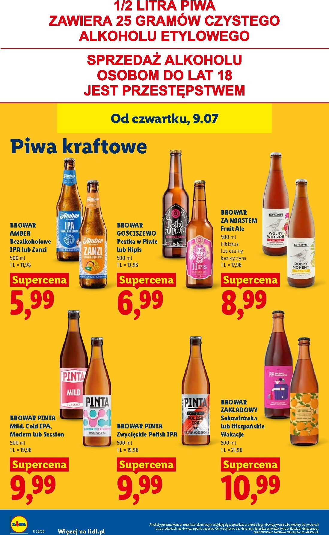 lidl - Aktualna gazetka Lidl - Gazetka ważna od 9.07 do 11.07 ważna od 09.07.2026 do 11.07.2026 - page: 72