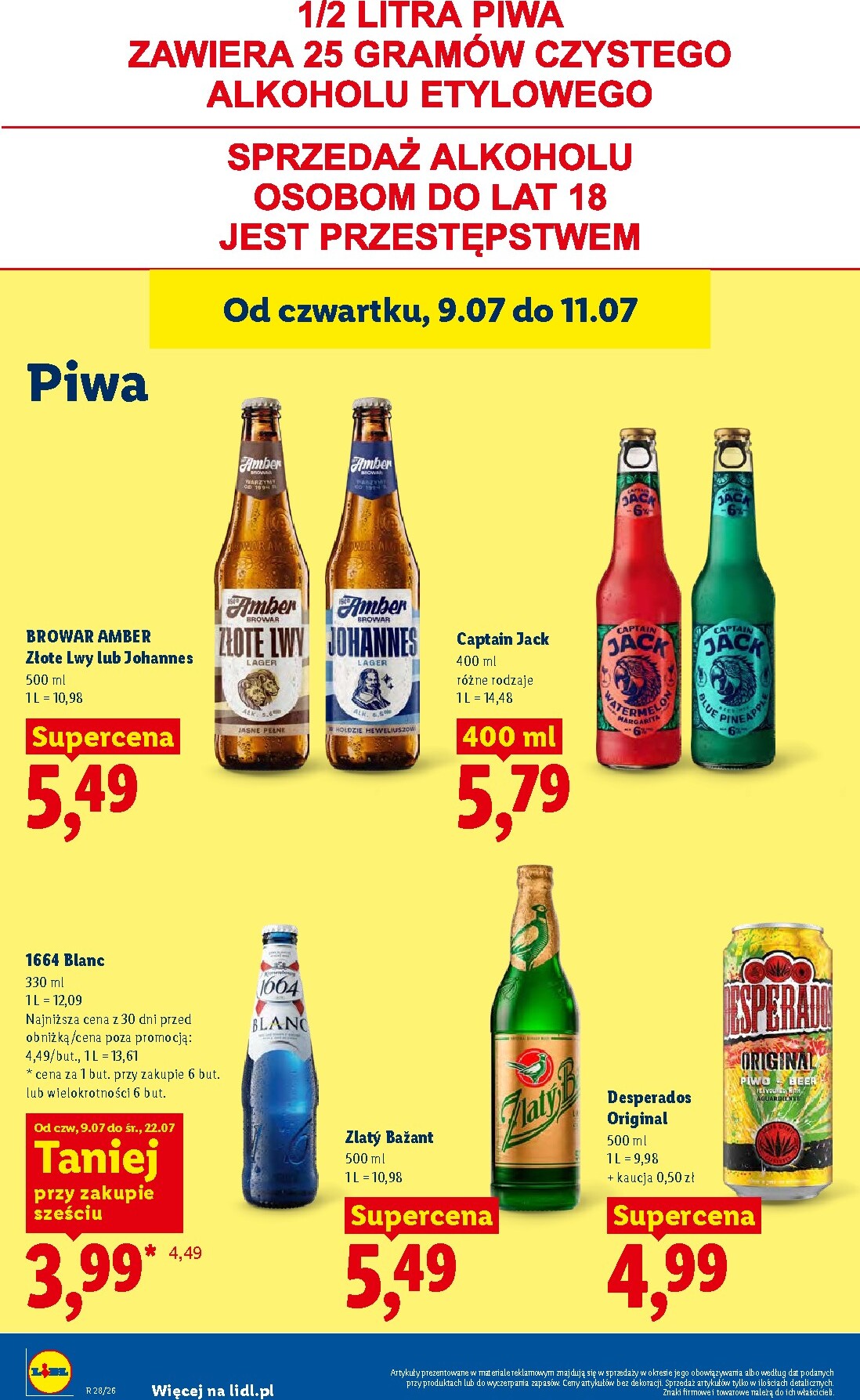 lidl - Aktualna gazetka Lidl - Gazetka ważna od 9.07 do 11.07 ważna od 09.07.2026 do 11.07.2026 - page: 74