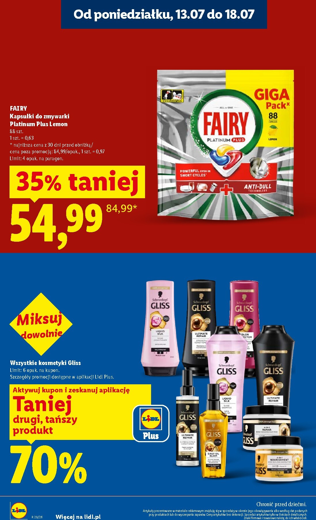 lidl - Nowa gazetka Lidl - Gazetka ważna od 13.07 do 15.07 ważna od 13.07.2026 do 15.07.2026 - page: 18