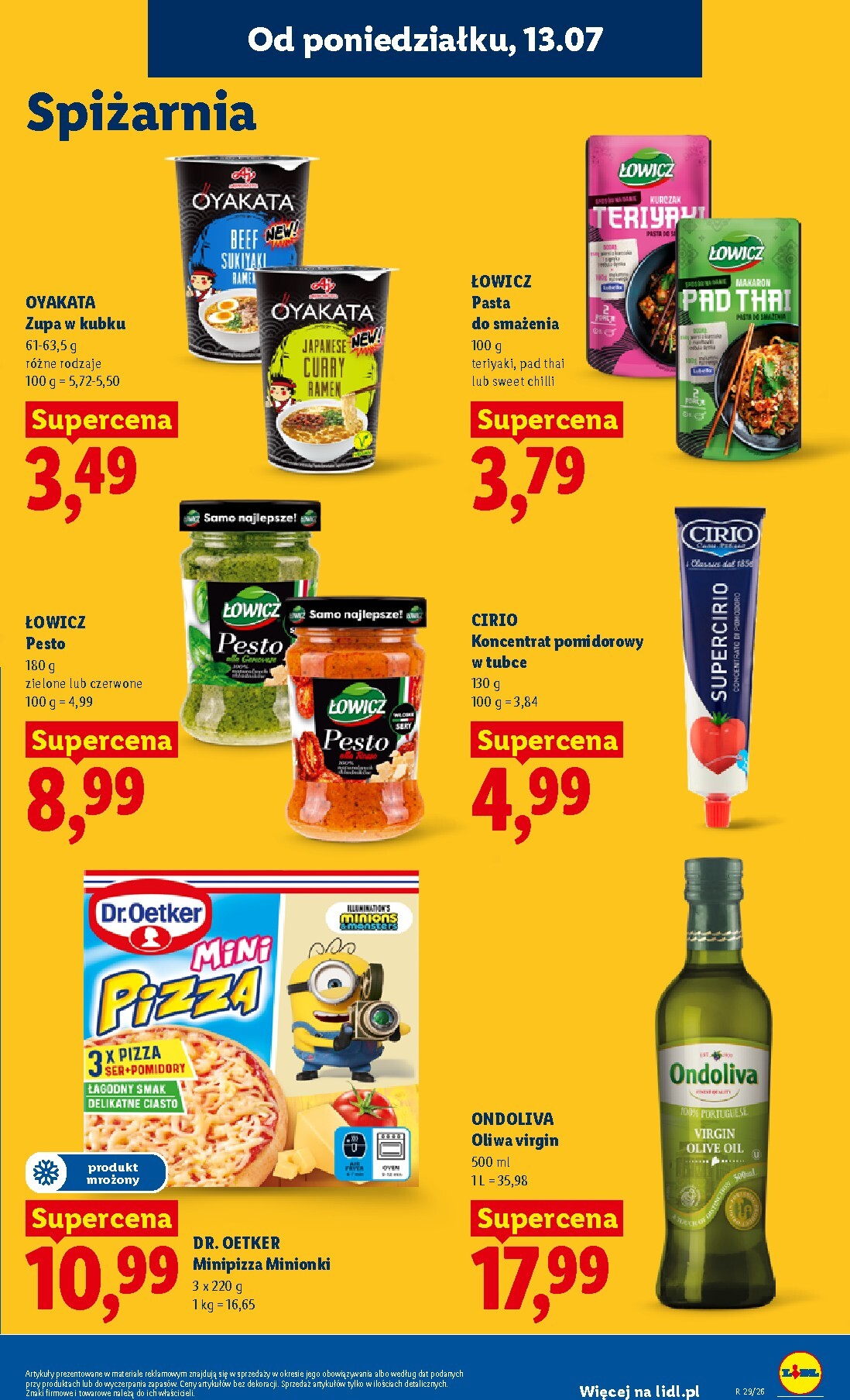 lidl - Nowa gazetka Lidl - Gazetka ważna od 13.07 do 15.07 ważna od 13.07.2026 do 15.07.2026 - page: 89