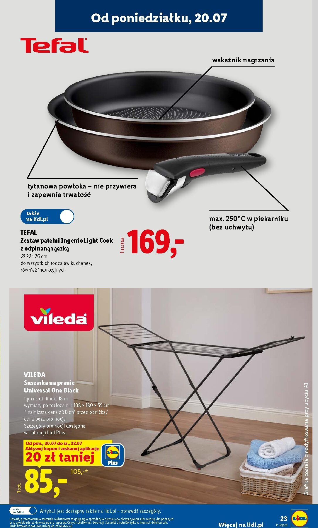 lidl - Nowa gazetka Lidl - Katalog Okazji ważna od 20.07.2026 do 25.07.2026 - page: 25