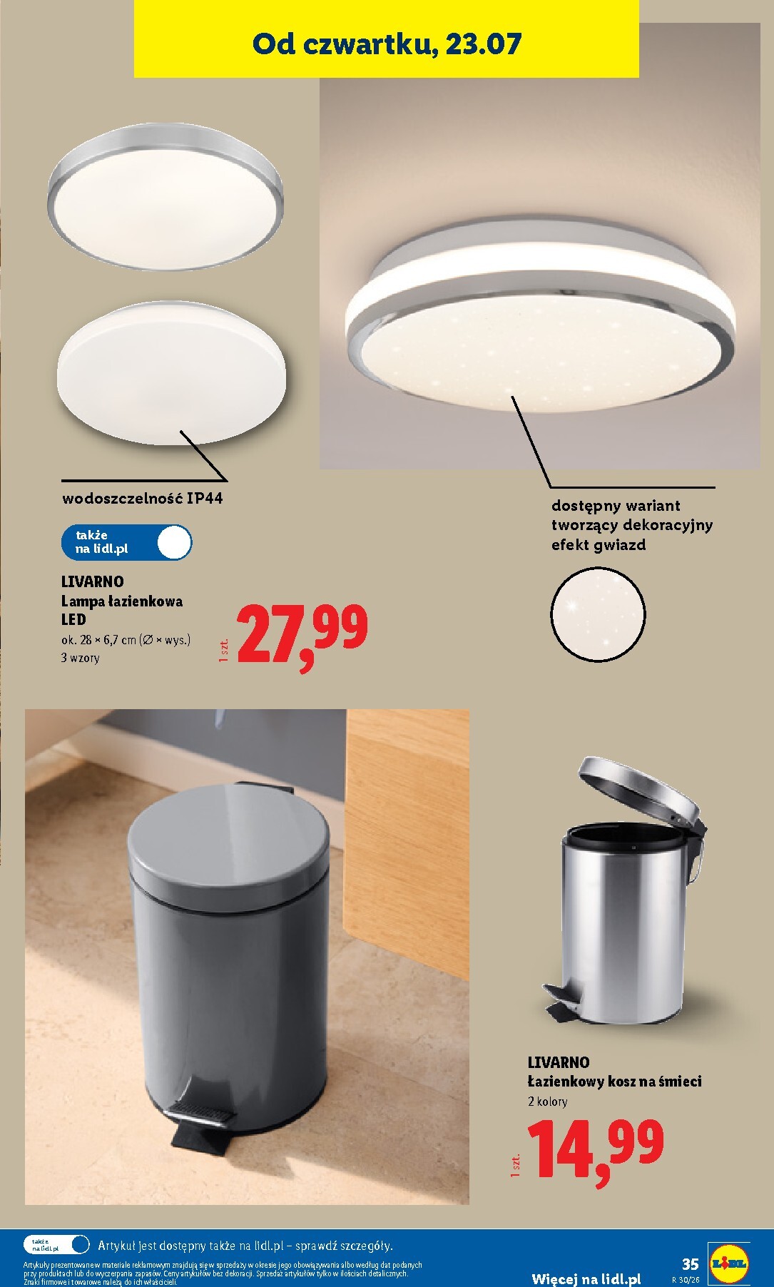 lidl - Nowa gazetka Lidl - Katalog Okazji ważna od 20.07.2026 do 25.07.2026 - page: 43