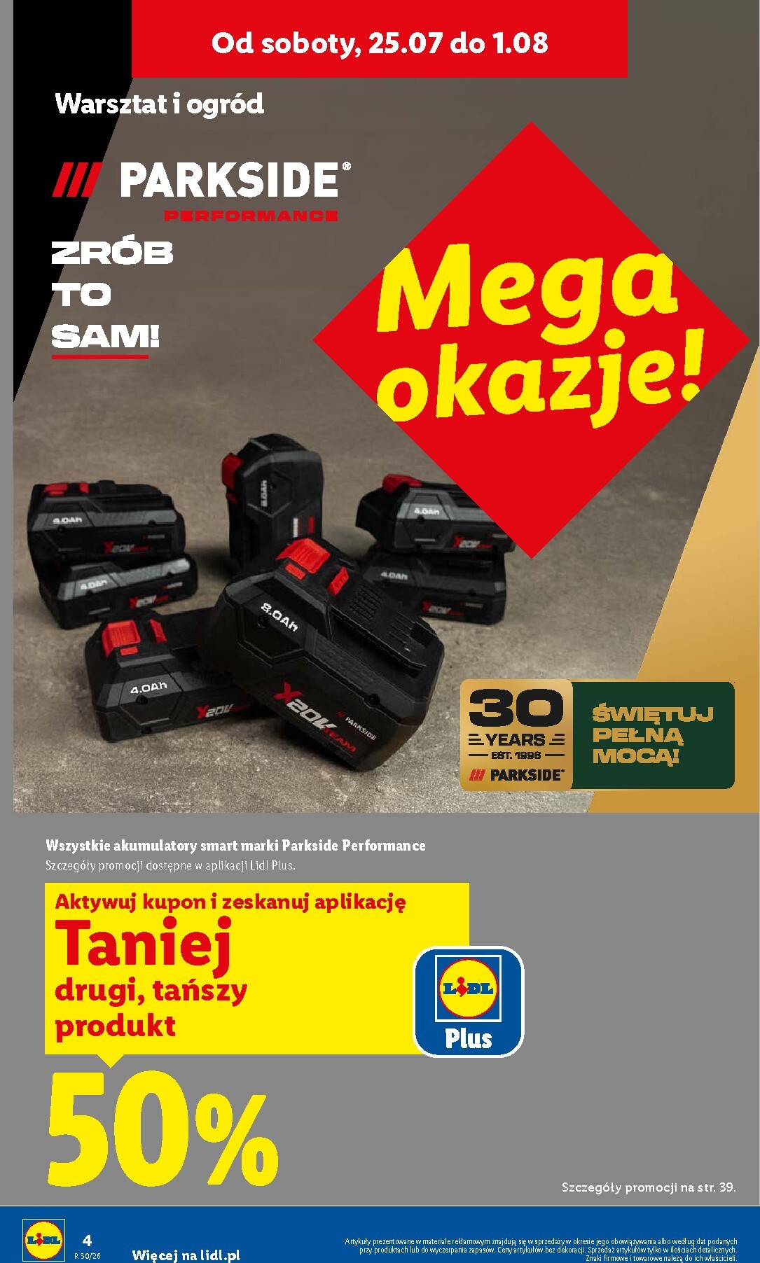 lidl - Nowa gazetka Lidl - Katalog Okazji ważna od 20.07.2026 do 25.07.2026 - page: 4