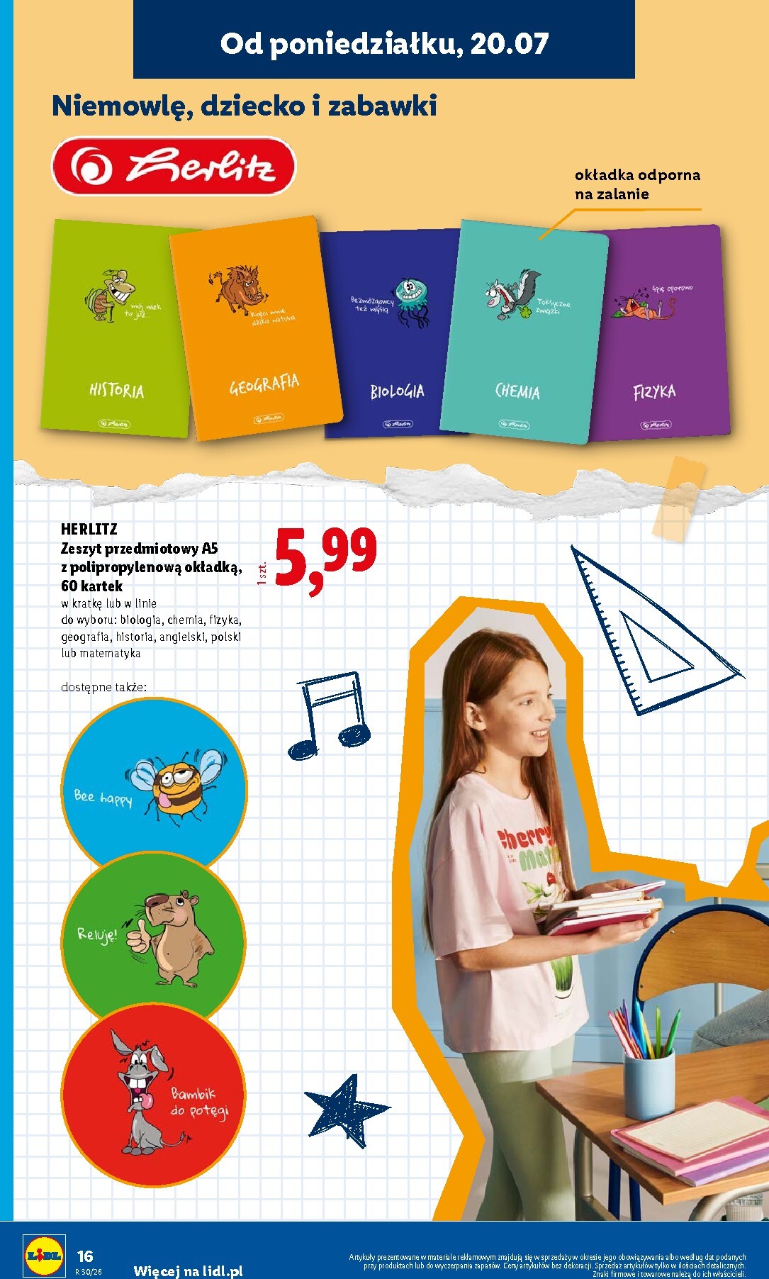 lidl - Nowa gazetka Lidl - Katalog Okazji ważna od 20.07.2026 do 25.07.2026 - page: 16