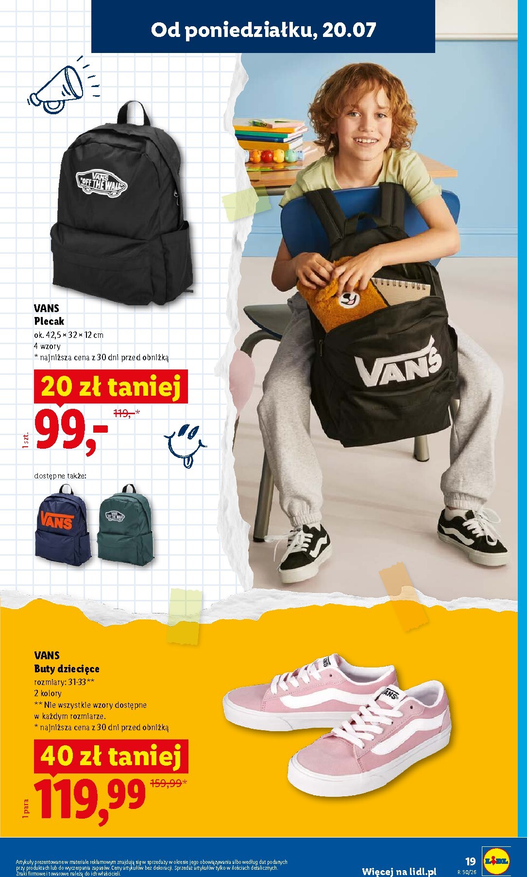 lidl - Nowa gazetka Lidl - Katalog Okazji ważna od 20.07.2026 do 25.07.2026 - page: 19