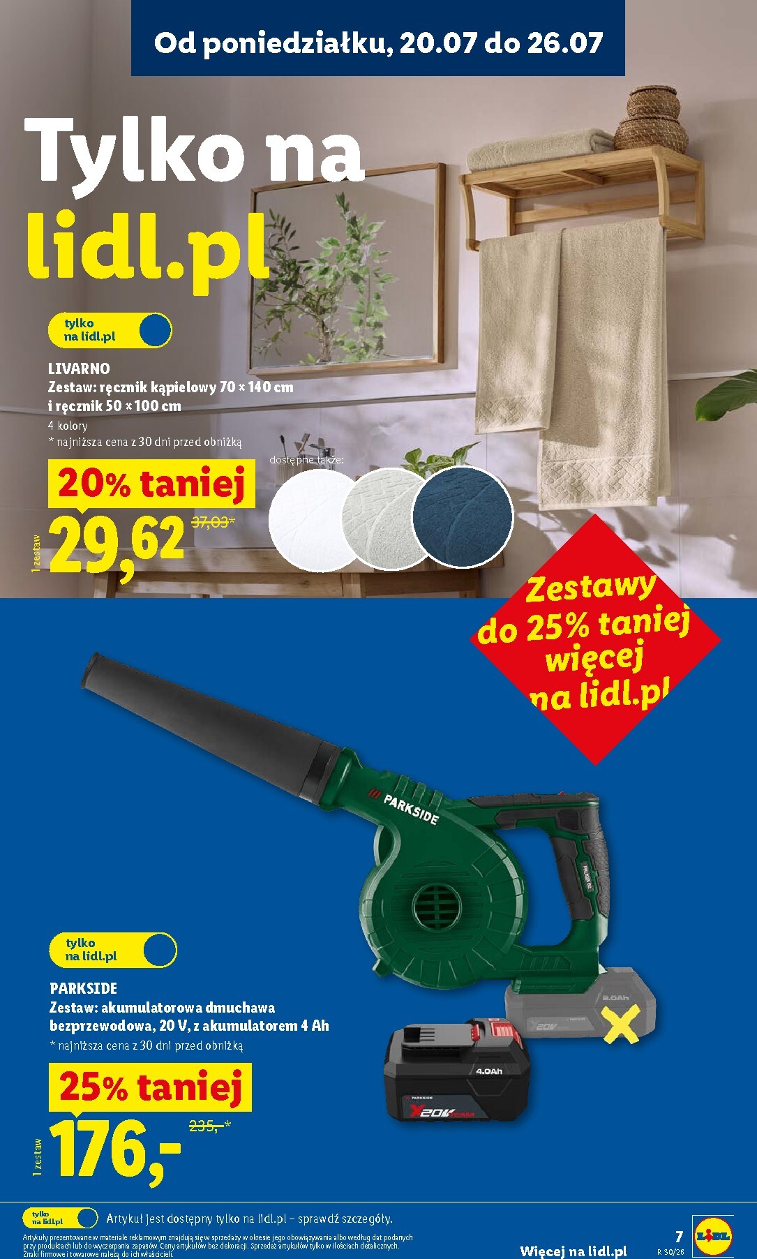 lidl - Nowa gazetka Lidl - Katalog Okazji ważna od 20.07.2026 do 25.07.2026 - page: 7