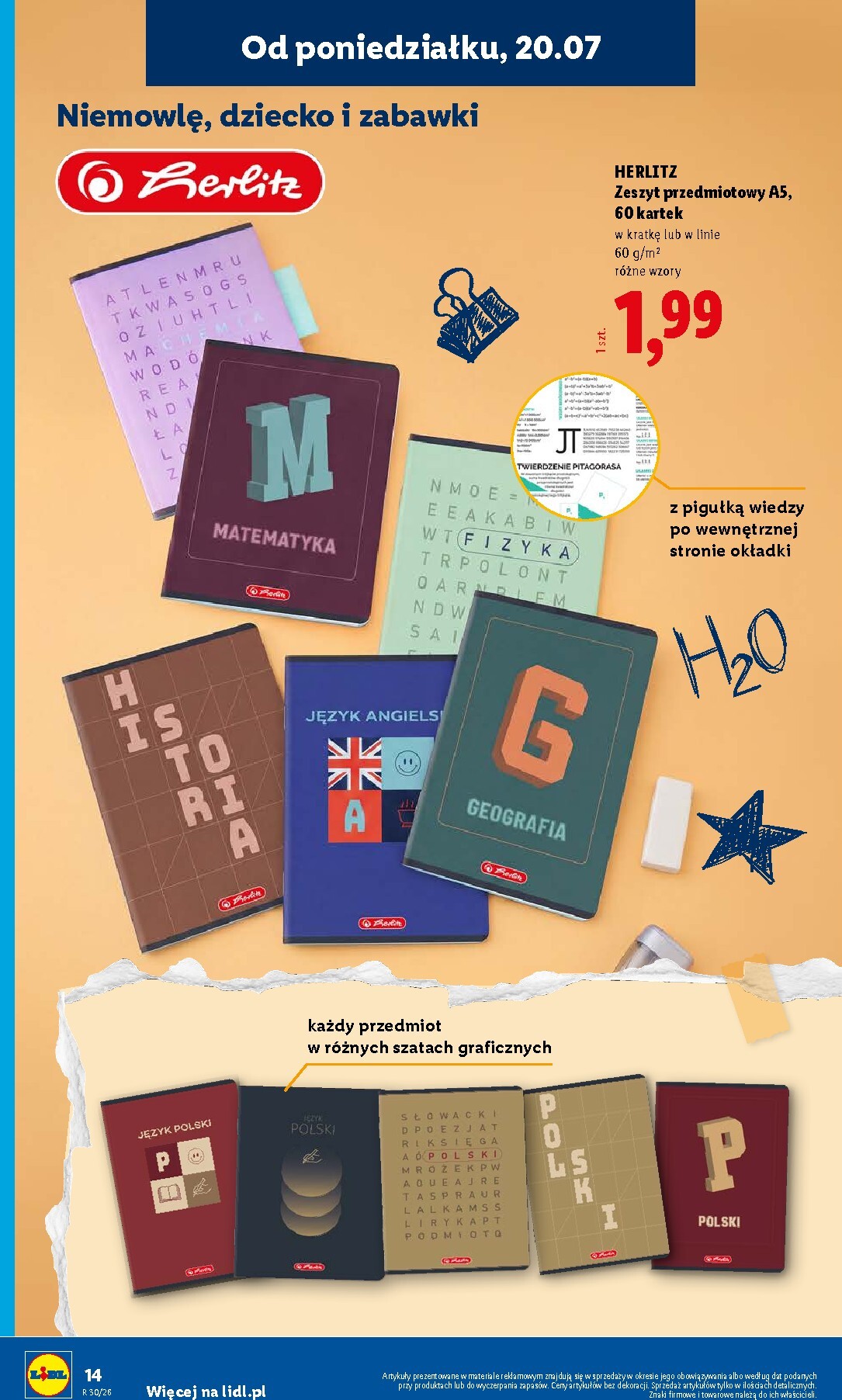 lidl - Nowa gazetka Lidl - Katalog Okazji ważna od 20.07.2026 do 25.07.2026 - page: 14