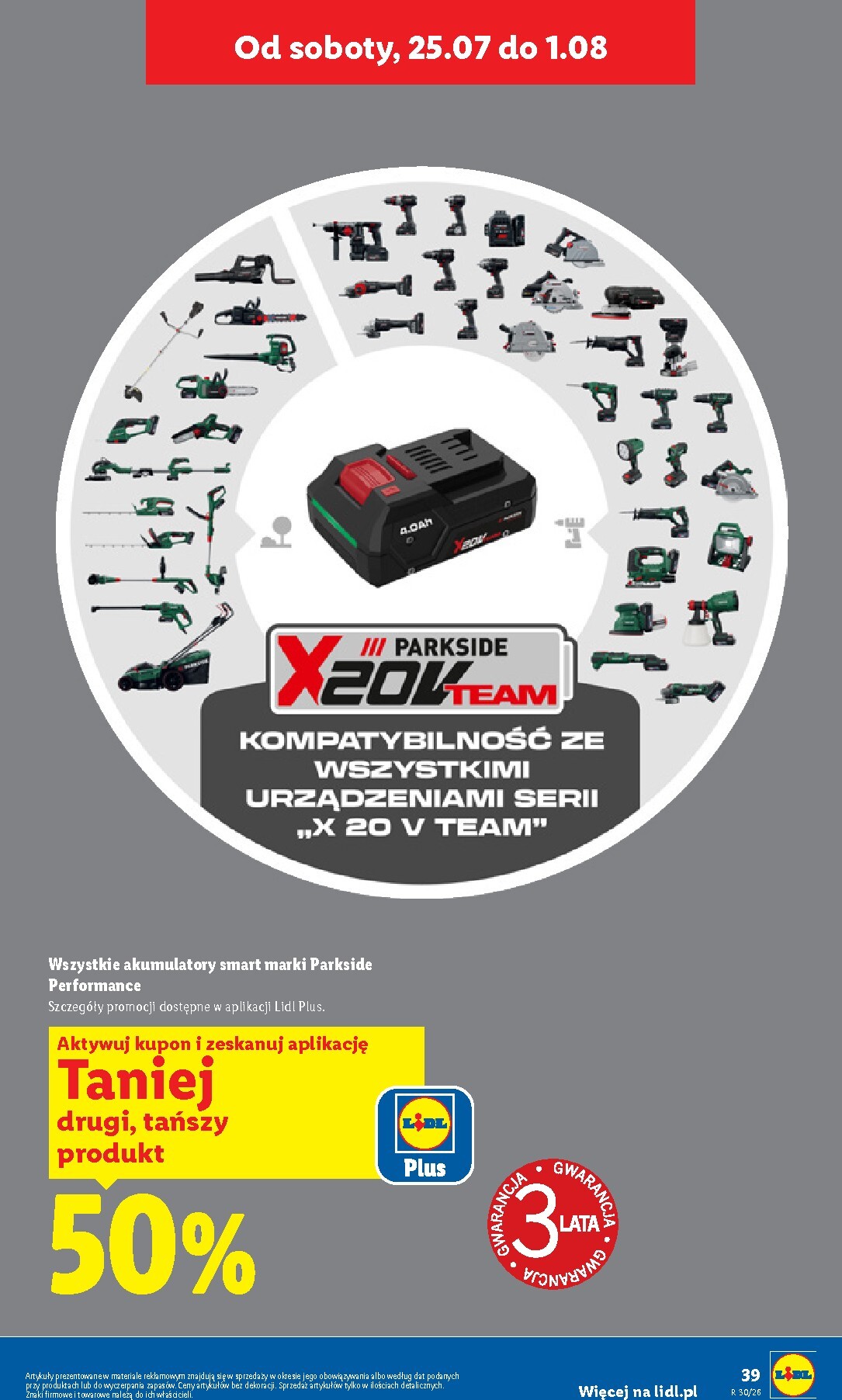 lidl - Nowa gazetka Lidl - Katalog Okazji ważna od 20.07.2026 do 25.07.2026 - page: 47