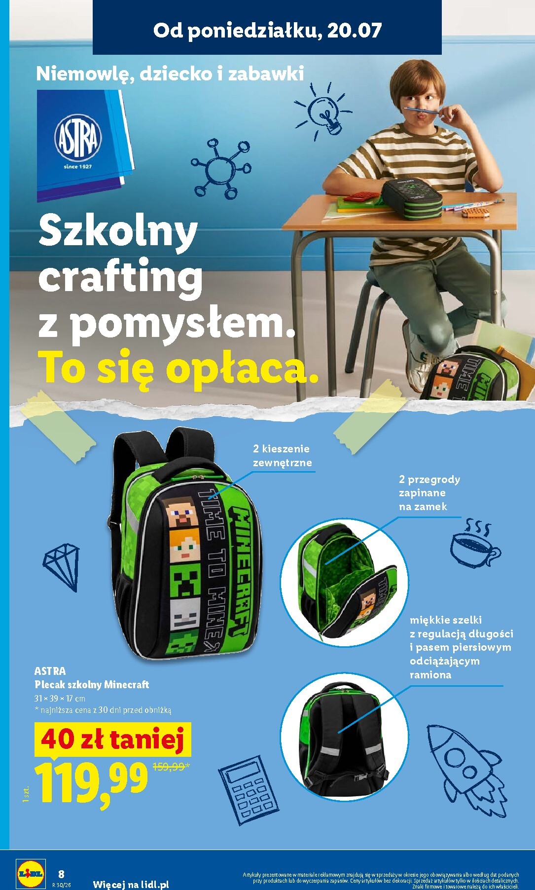 lidl - Nowa gazetka Lidl - Katalog Okazji ważna od 20.07.2026 do 25.07.2026 - page: 8